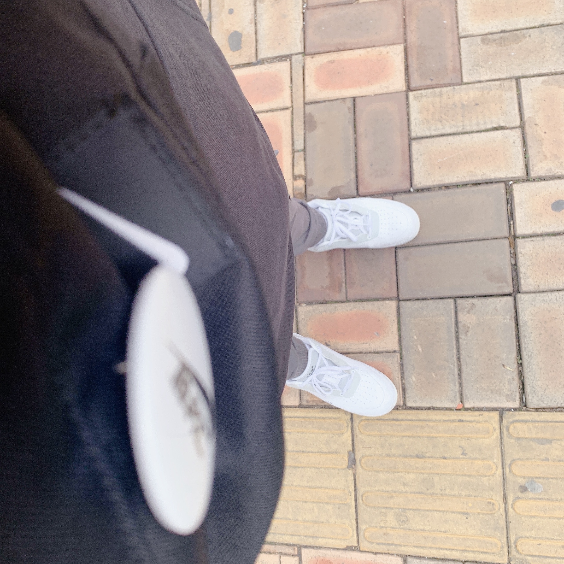 Nike x A-Cold-Wall Air Force 1 Low White 착용 스타일