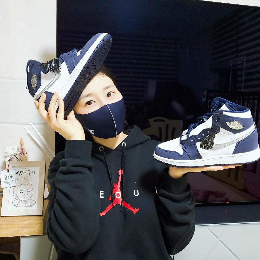 (GS) Jordan 1 Retro High OG CO.JP Midnight Navy 착용 스타일