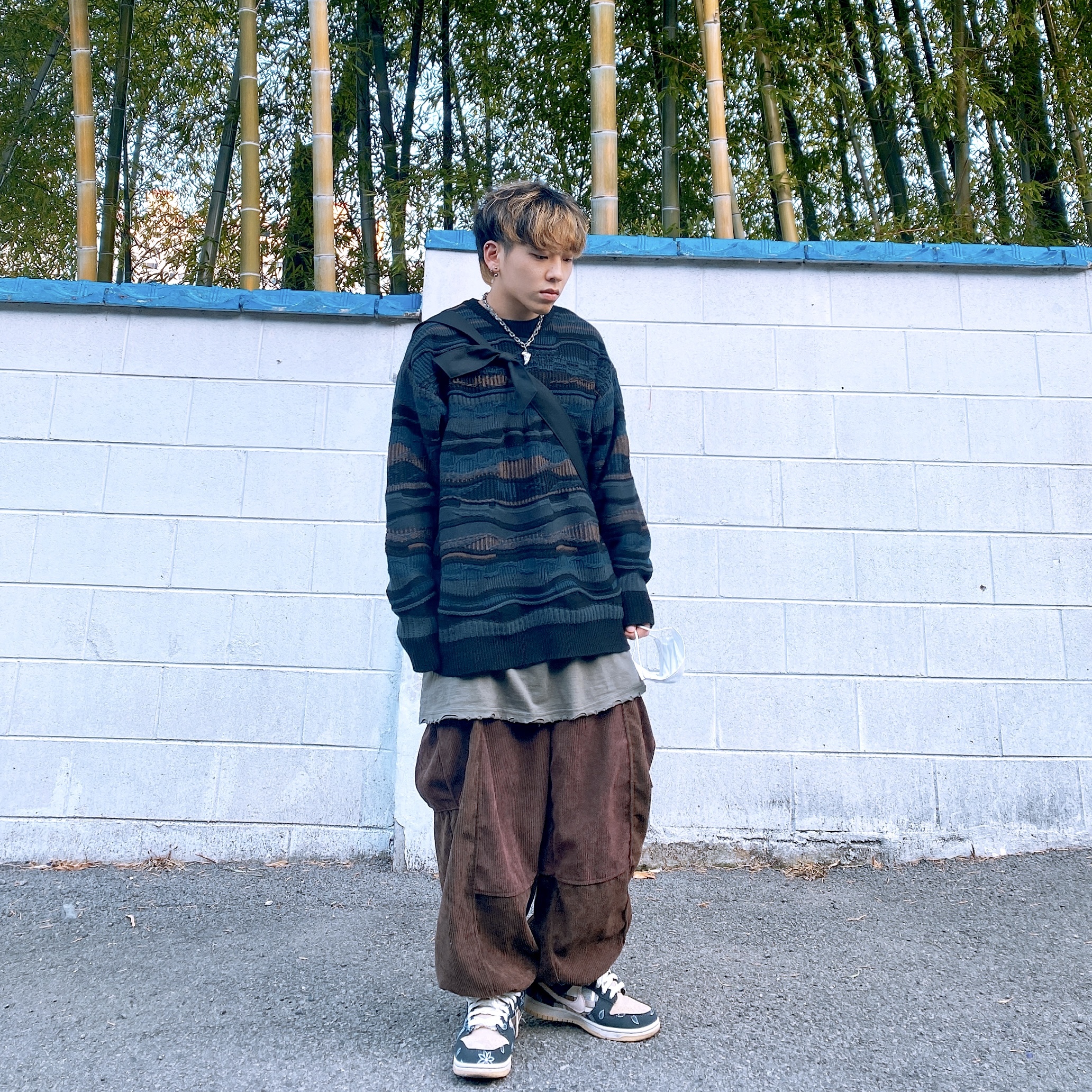 Nike x Travis Scott SB Dunk Low 착용 스타일