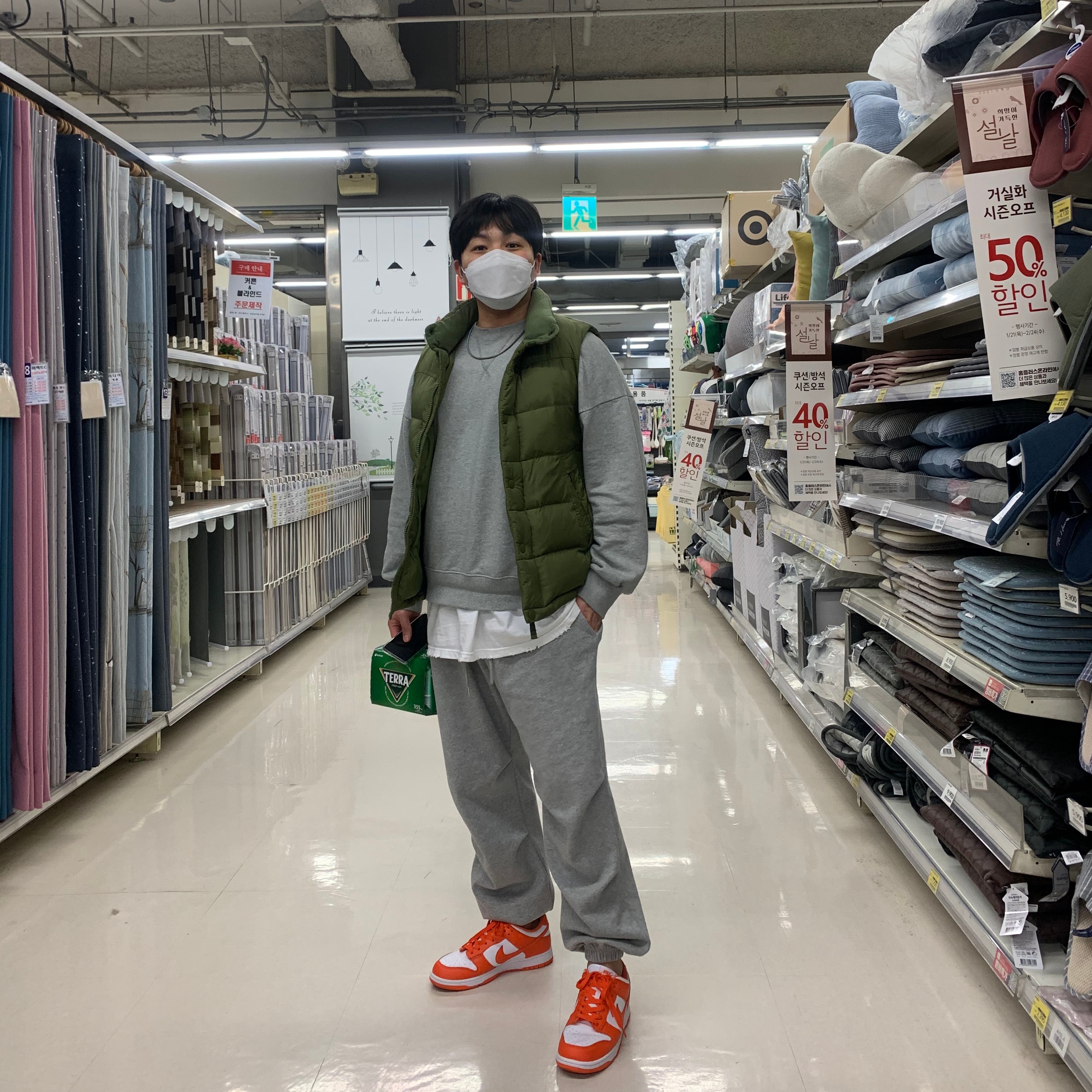 Nike Dunk Low SP Syracuse 2020 착용 스타일