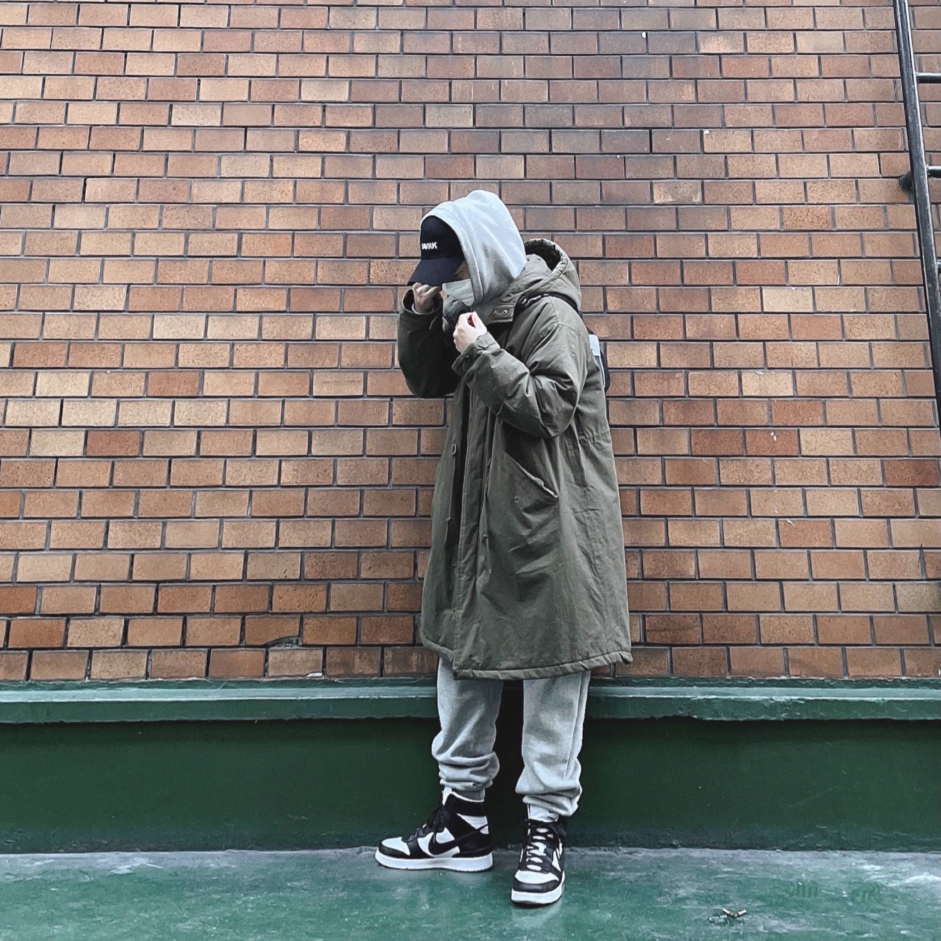 Nike x Ambush Dunk High Black, IAB Studio Hoodie Gray - 21SS 착용 스타일