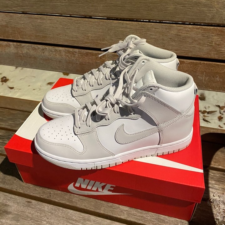 Nike Dunk High Retro Vast Grey 착용 스타일