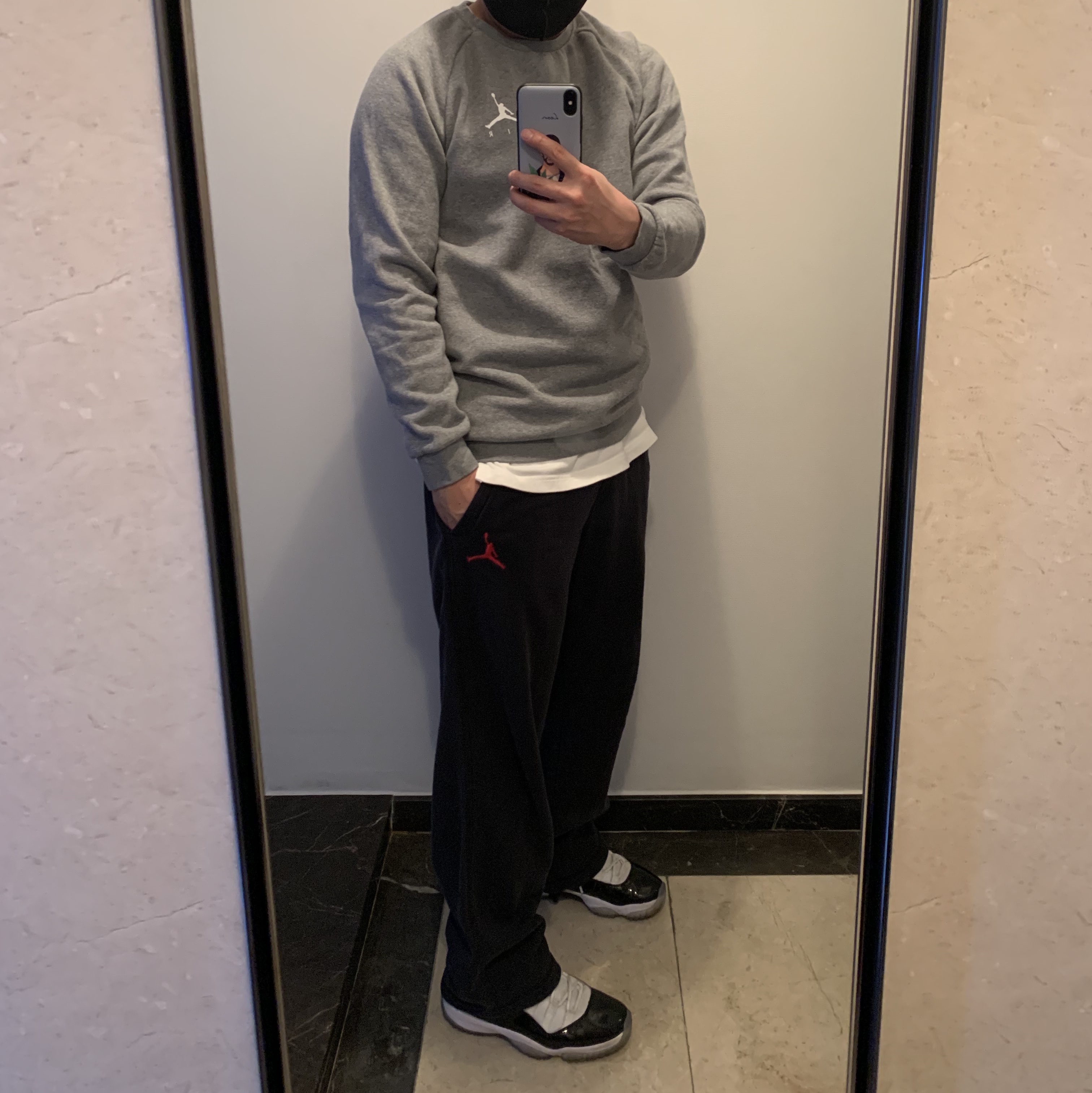 Jordan 11 Retro Concord 2018 착용 스타일