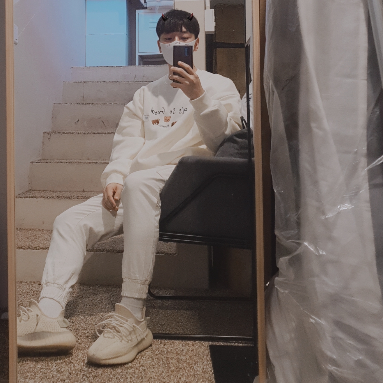Adidas Yeezy Boost 350 V2 Flax 2020 착용 스타일