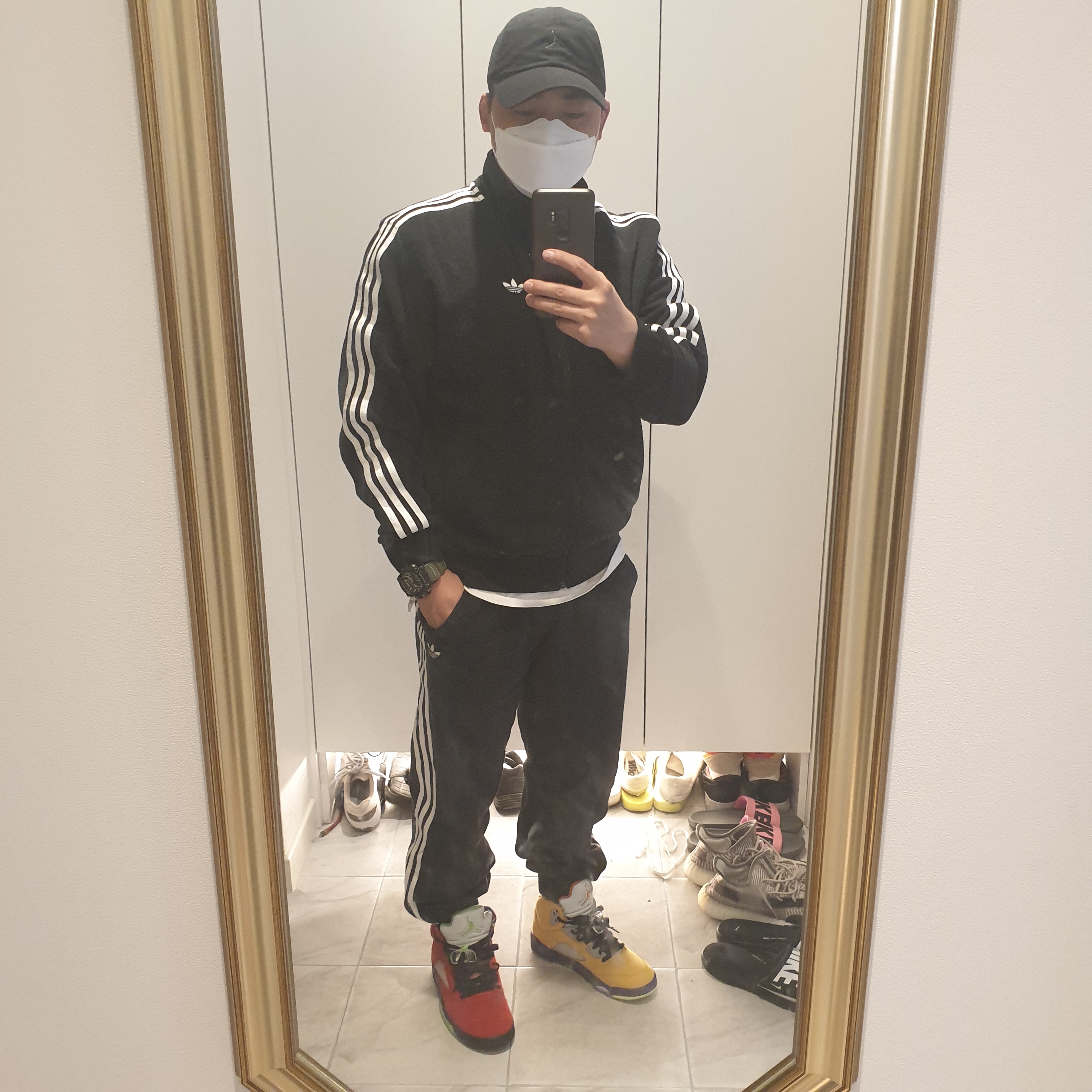 Jordan 5 Retro SE What The 착용 스타일