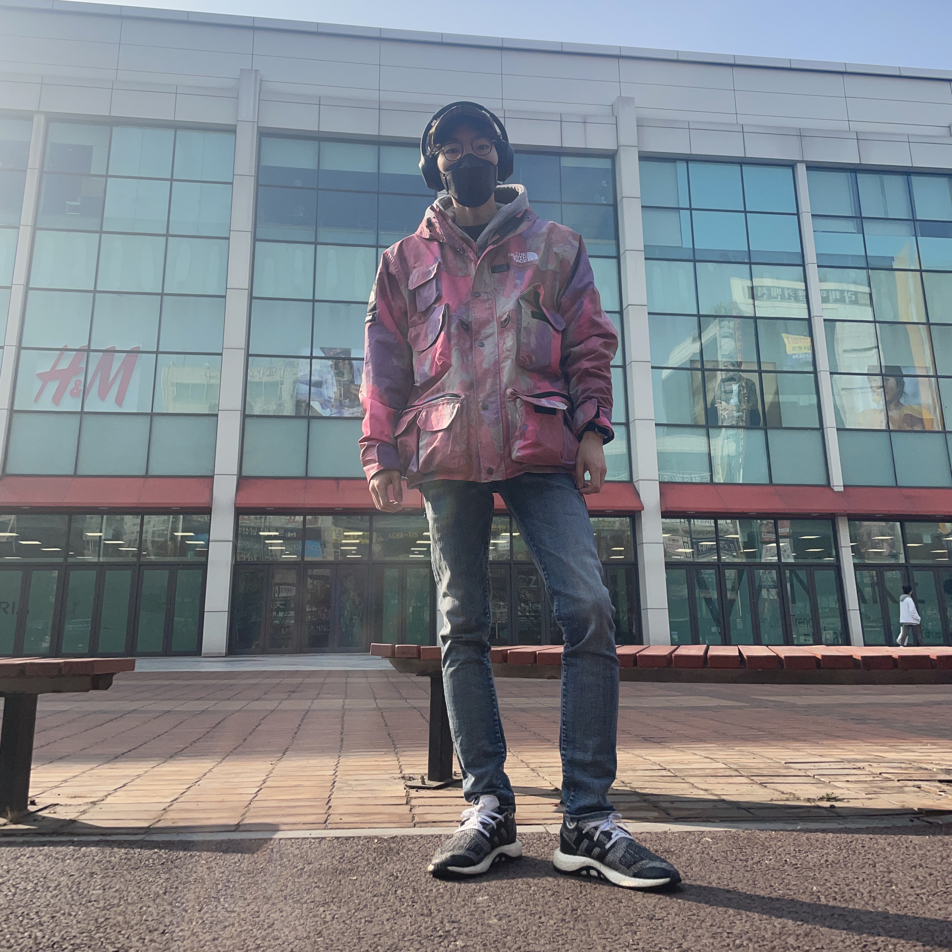 Supreme x The North Face Cargo Jacket Multi-Color - 20SS 착용 스타일