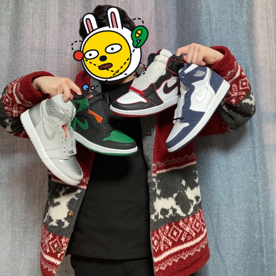 Jordan 1 Retro High OG CO.JP Midnight Navy, Jordan 1 Retro High OG Bloodline 착용 스타일