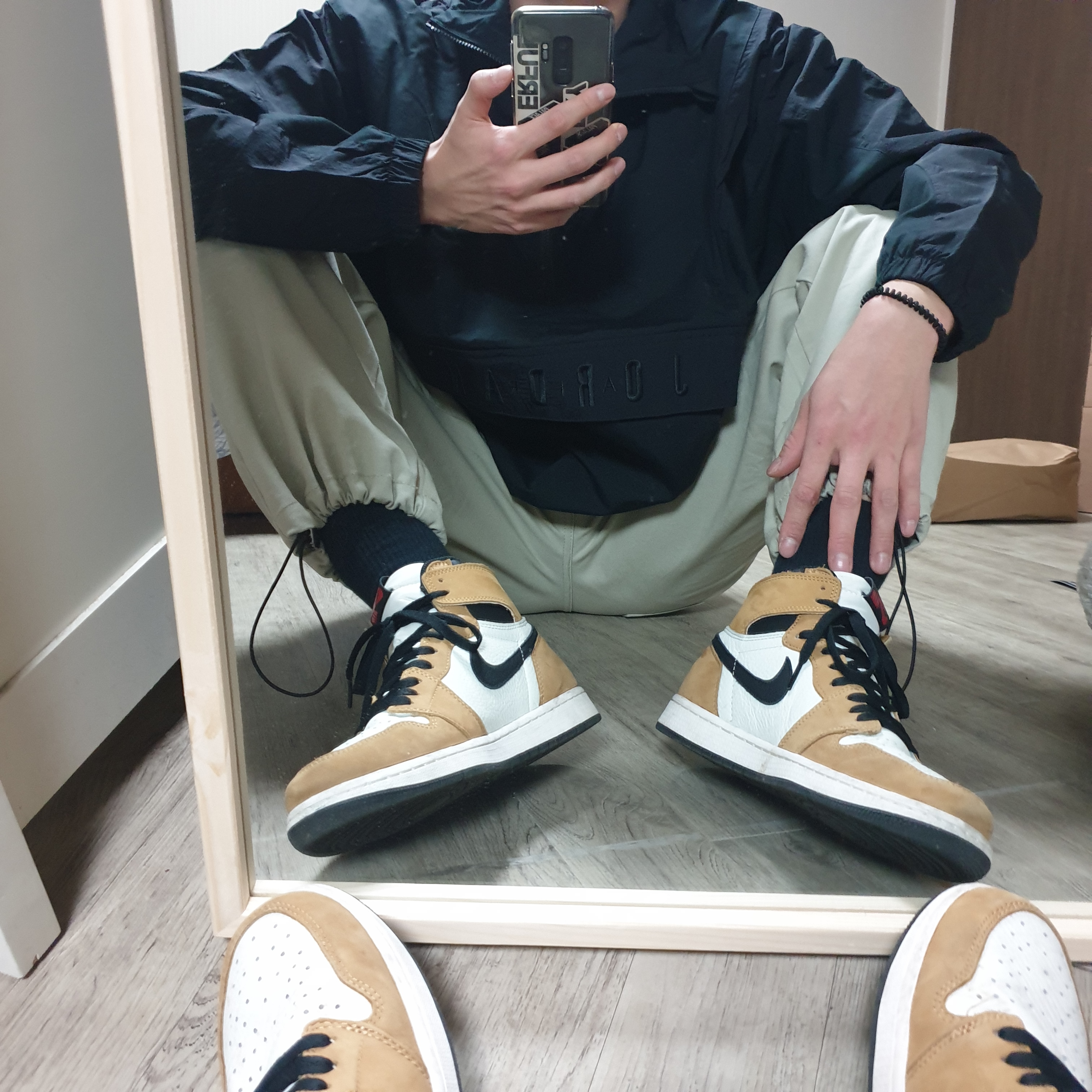 Jordan 1 Retro High Rookie of the Year 착용 스타일 - 1