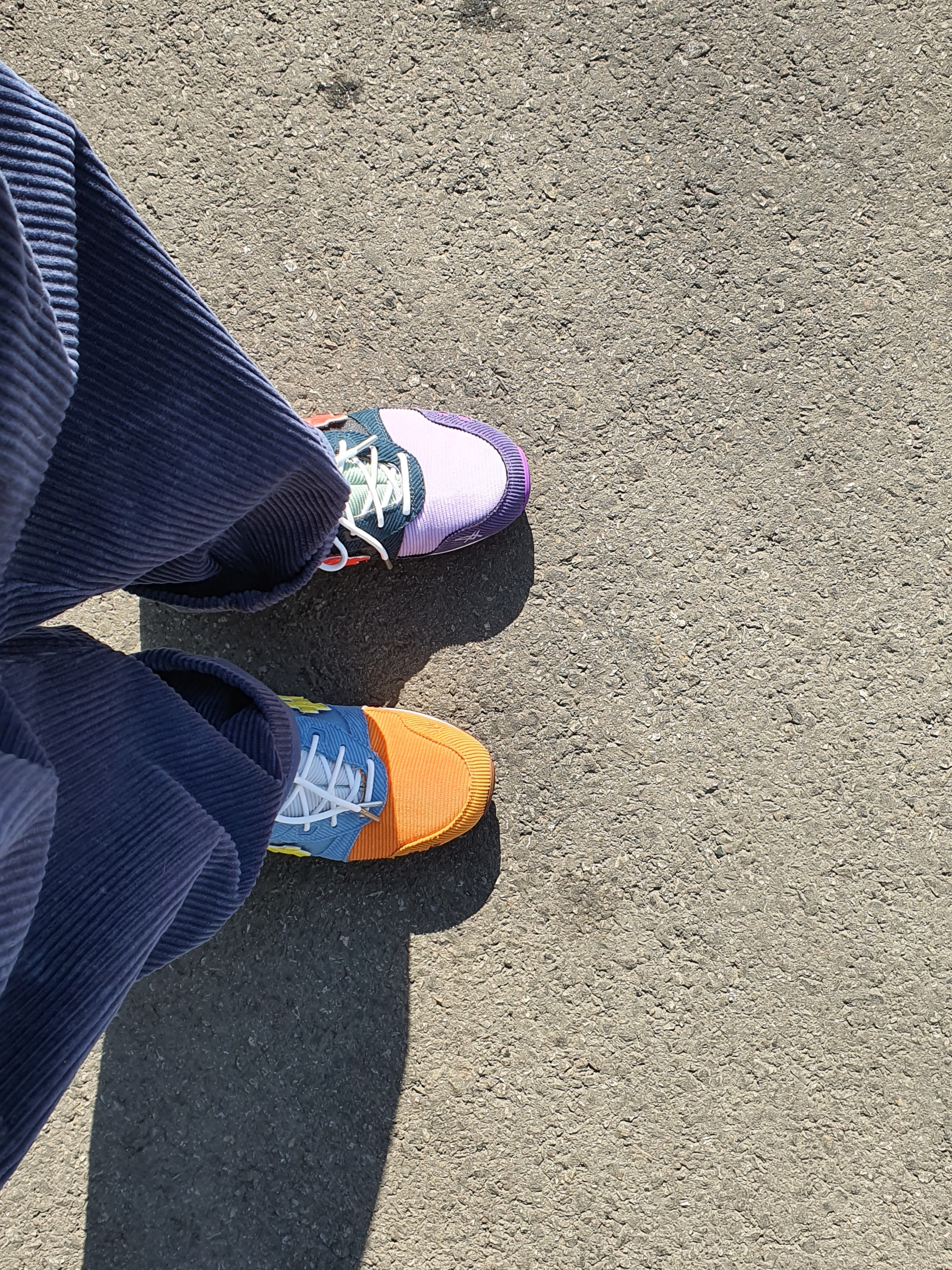 Asics x Atmos x Sean Wotherspoon Gel-Lyte III OG Corduroy 착용 스타일 - 5