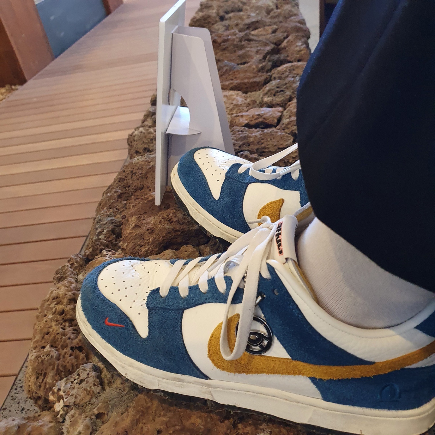 Nike x Kasina Dunk Low 80's Bus 착용 스타일 - 2