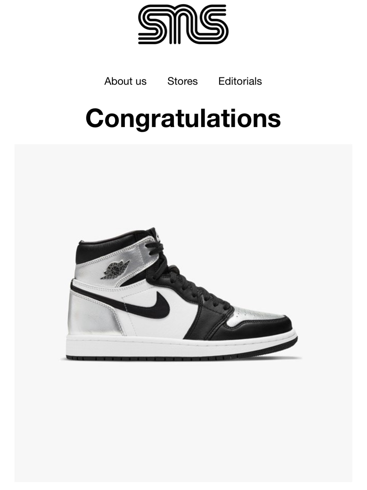 (W) Jordan 1 Retro High OG Silver Toe 착용 스타일