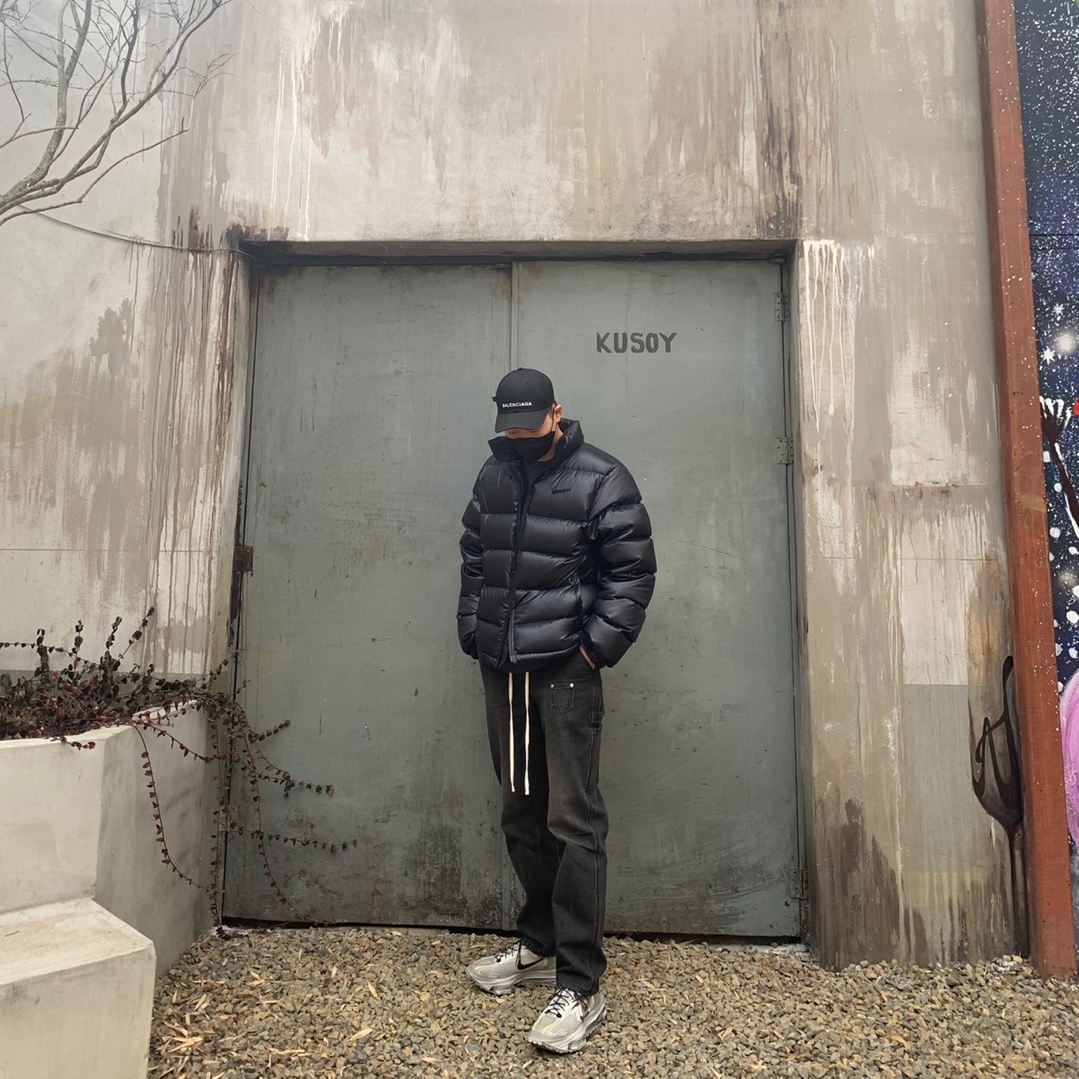 Nike x Drake Nocta Puffer Jacket Black - US/EU, Nike x Matthew M Williams Zoom 004 Stone 착용 스타일