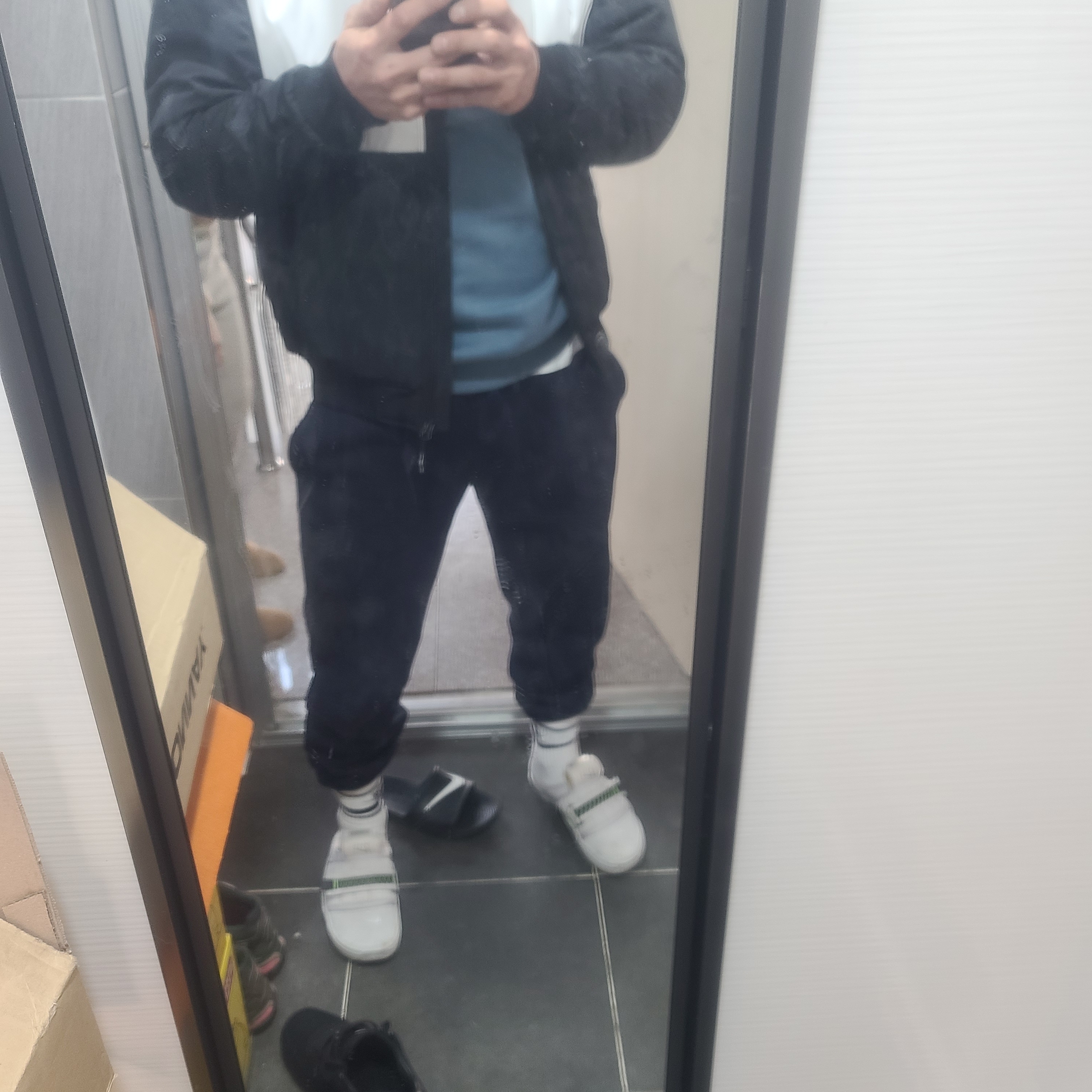 Nike Offline Vast Grey 착용 스타일
