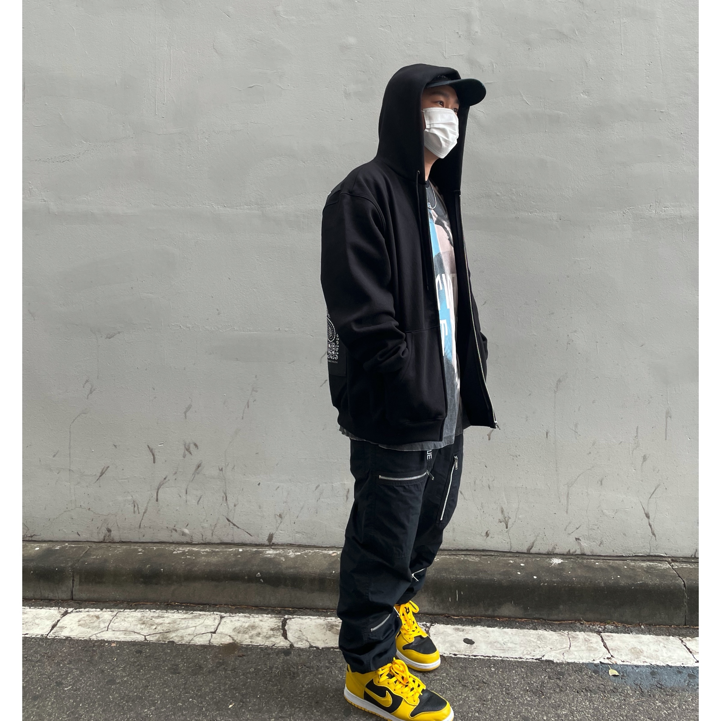 Nike Dunk High SP Varsity Maize 착용 스타일 - 2