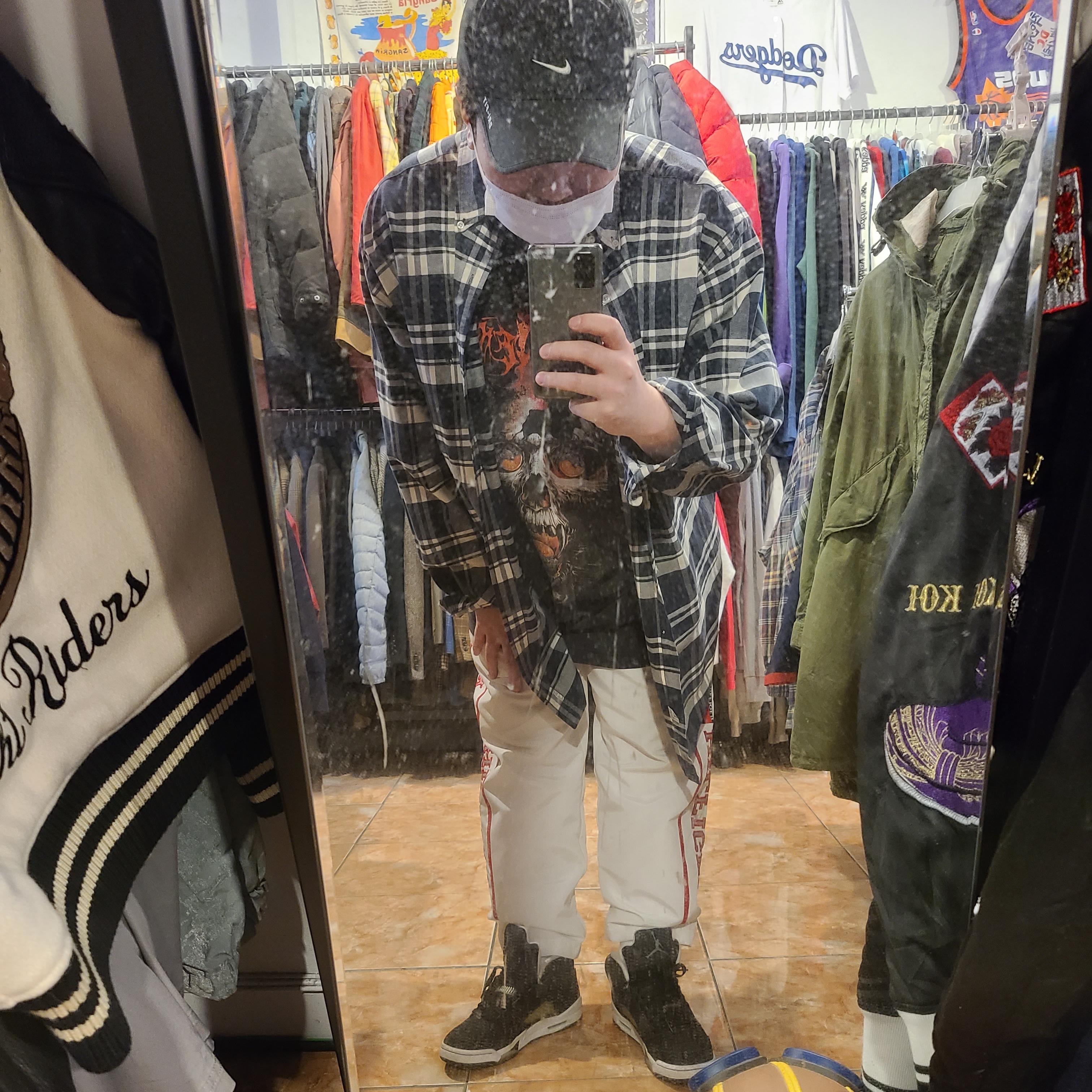Jordan 5 Retro Oreo 착용 스타일