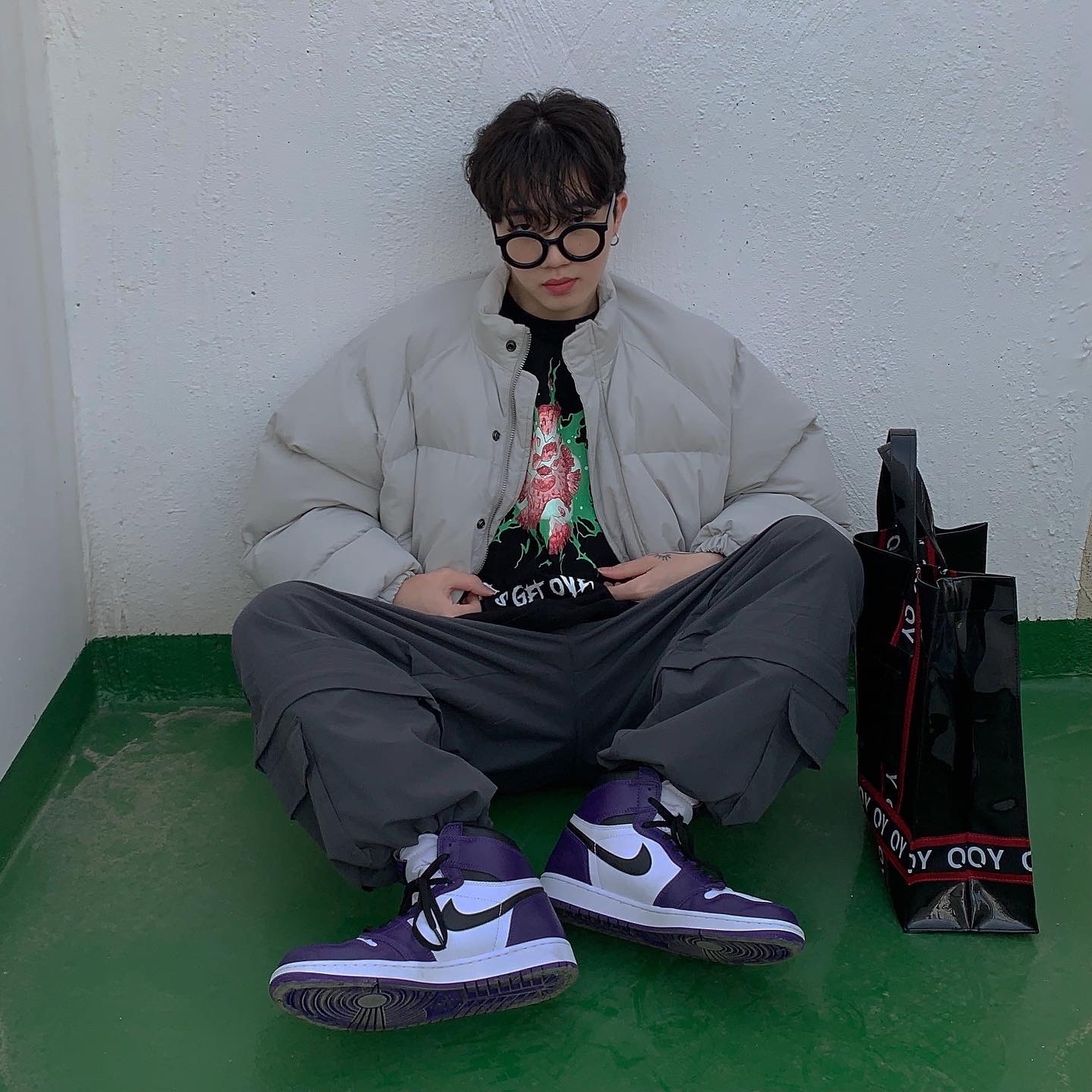 Jordan 1 Retro High OG Court Purple 2020 착용 스타일