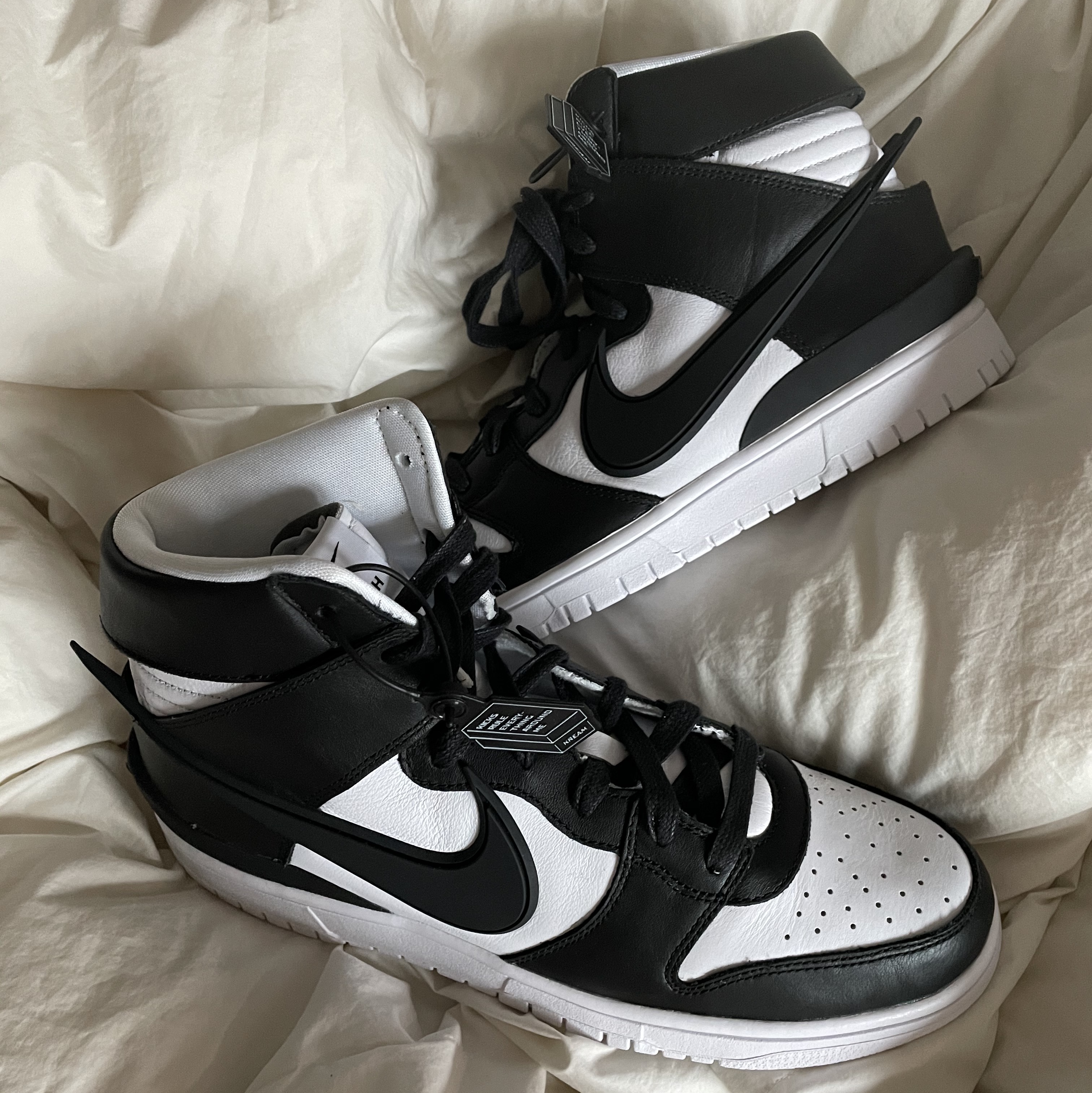 Nike x Ambush Dunk High Black 착용 스타일