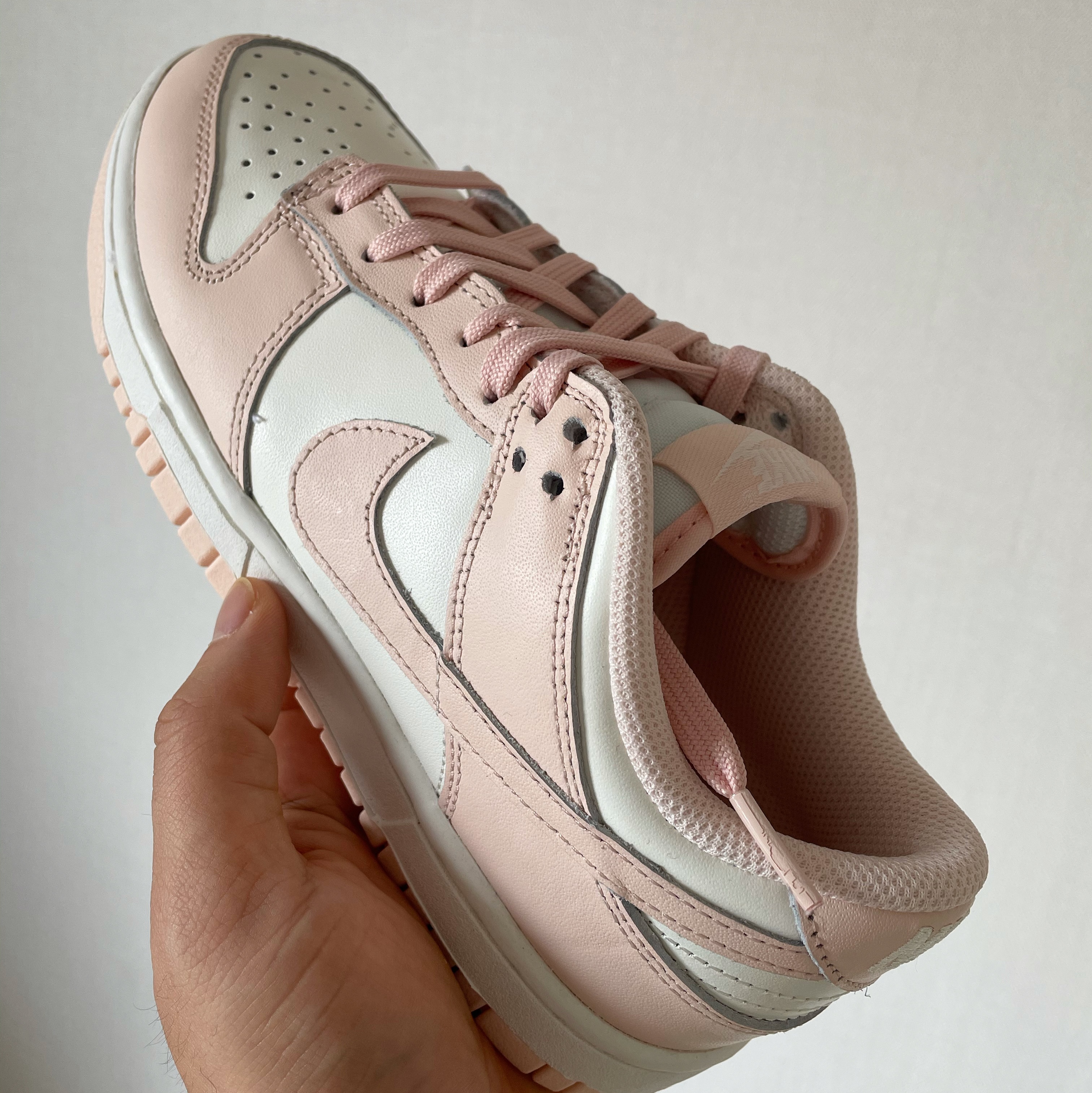(W) Nike Dunk Low Orange Pearl 착용 스타일