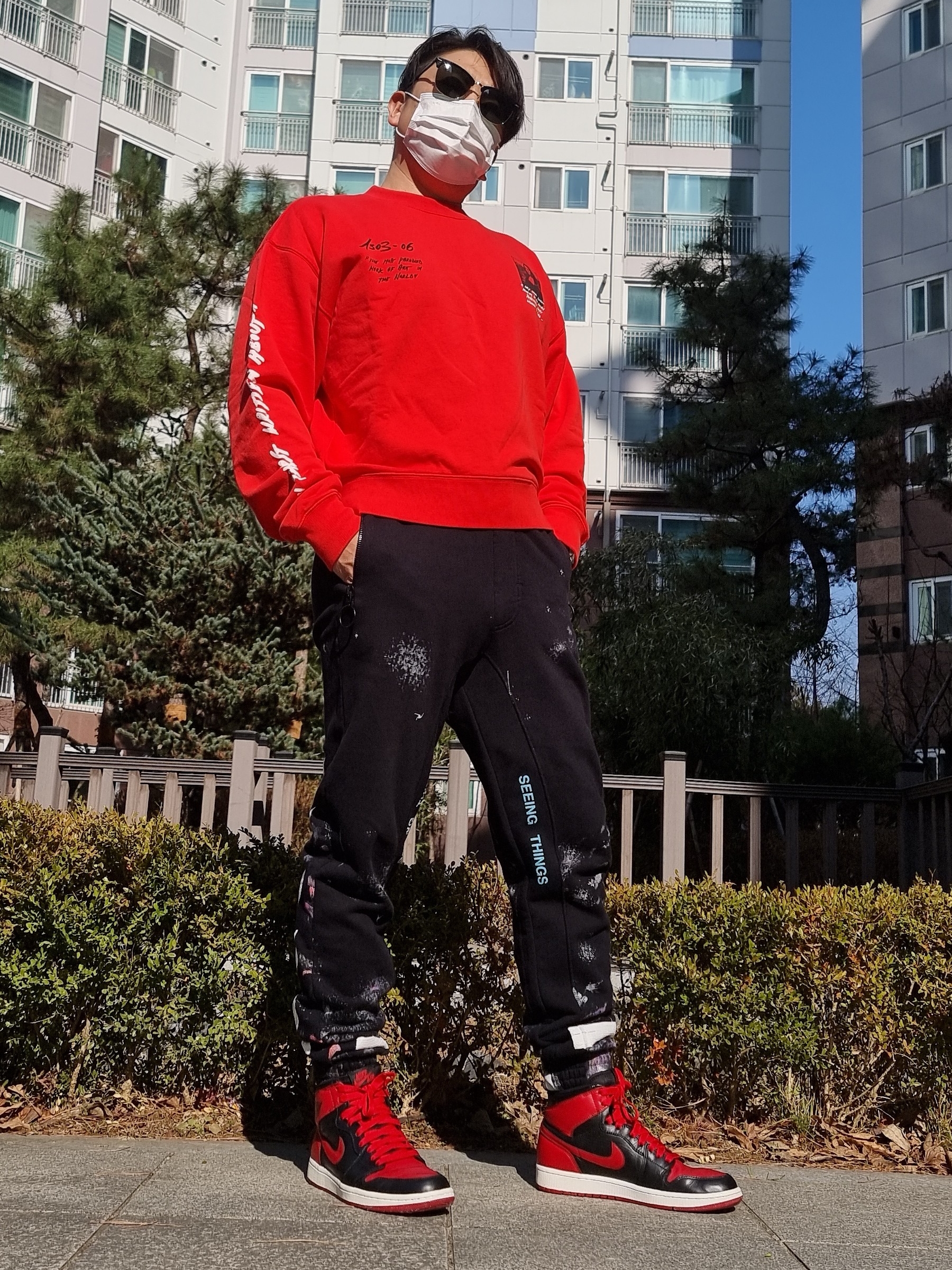 Jordan 1 Retro High OG Bred 2013 착용 스타일