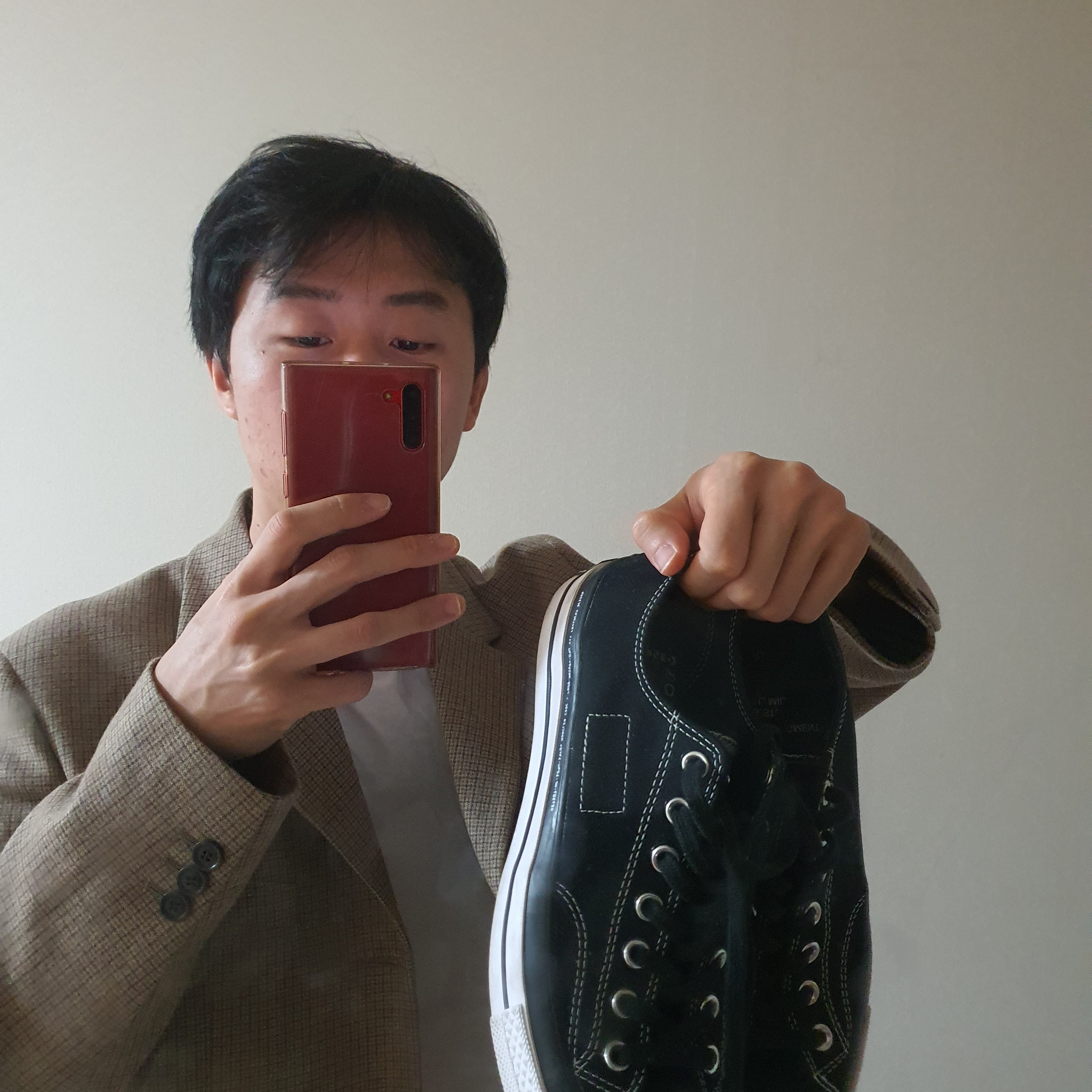 Converse x Moncler x Fragment Chuck 70 Ox Black 착용 스타일