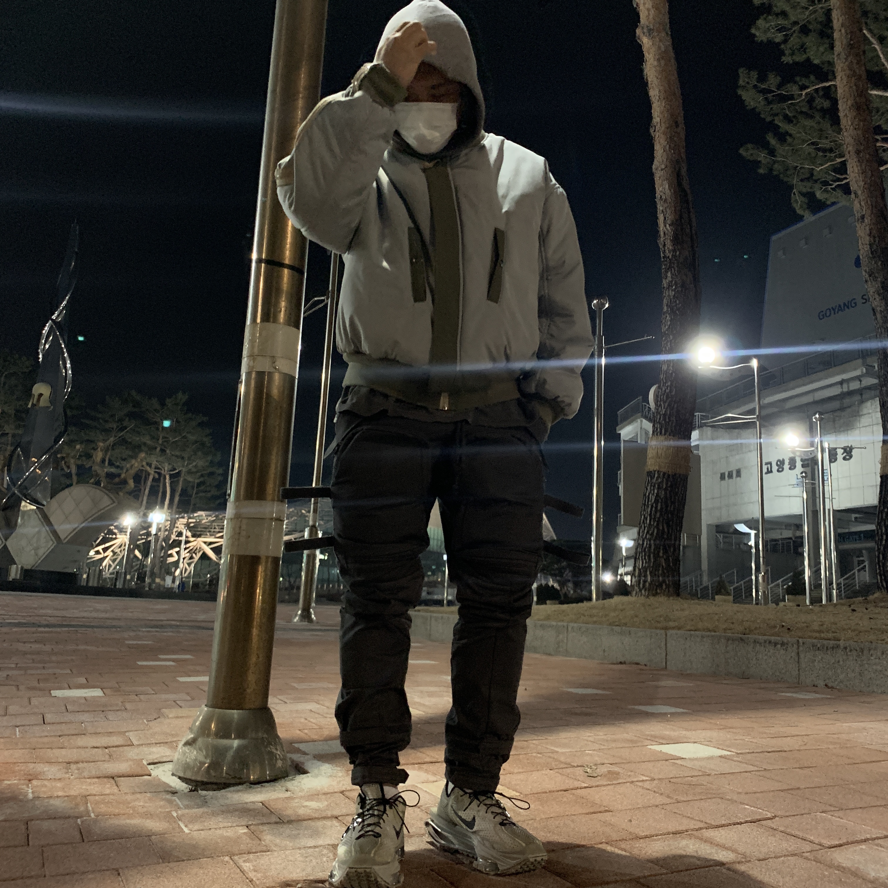 Nike x Matthew M Williams Zoom 004 Stone 착용 스타일 - 1
