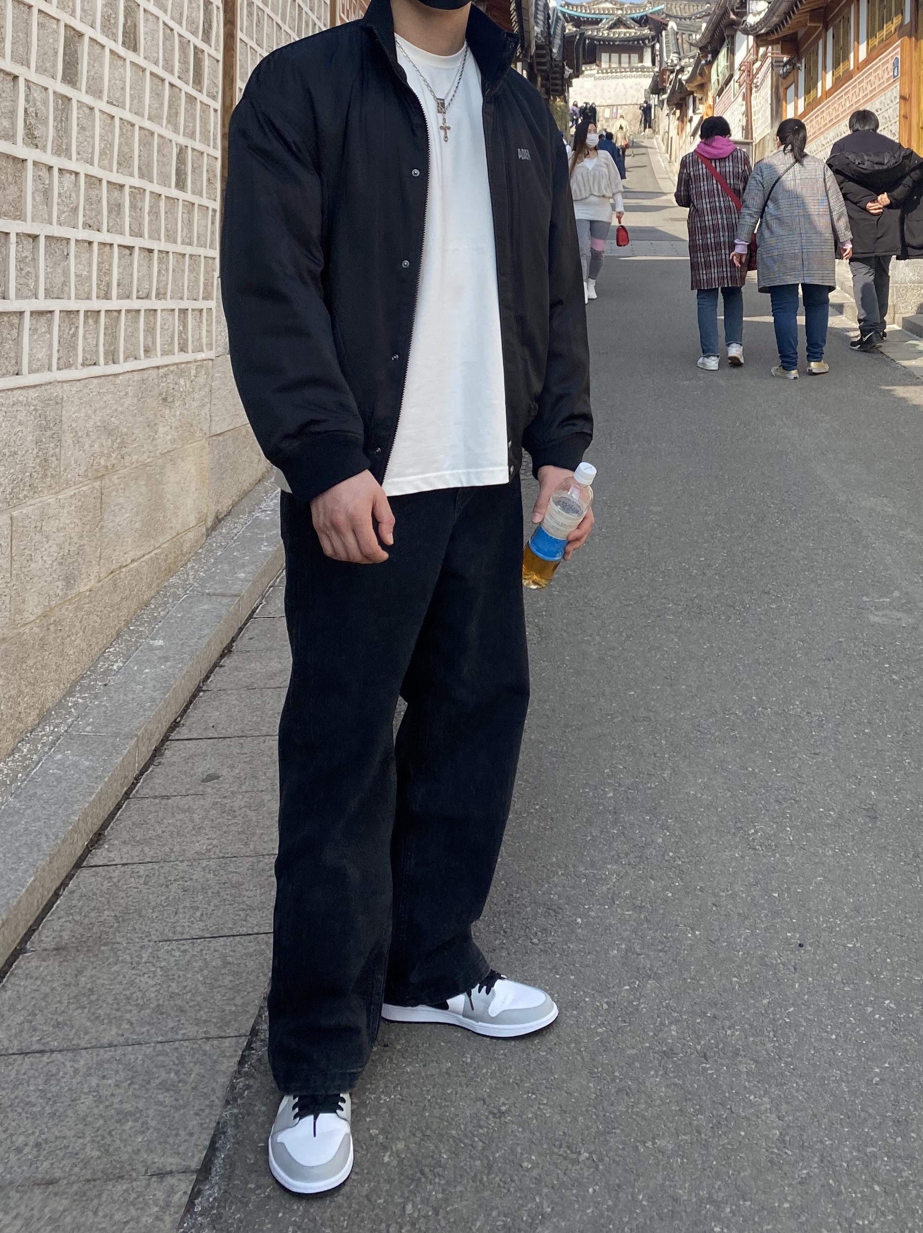 Jordan 1 Low Light Smoke Grey 착용 스타일 - 1