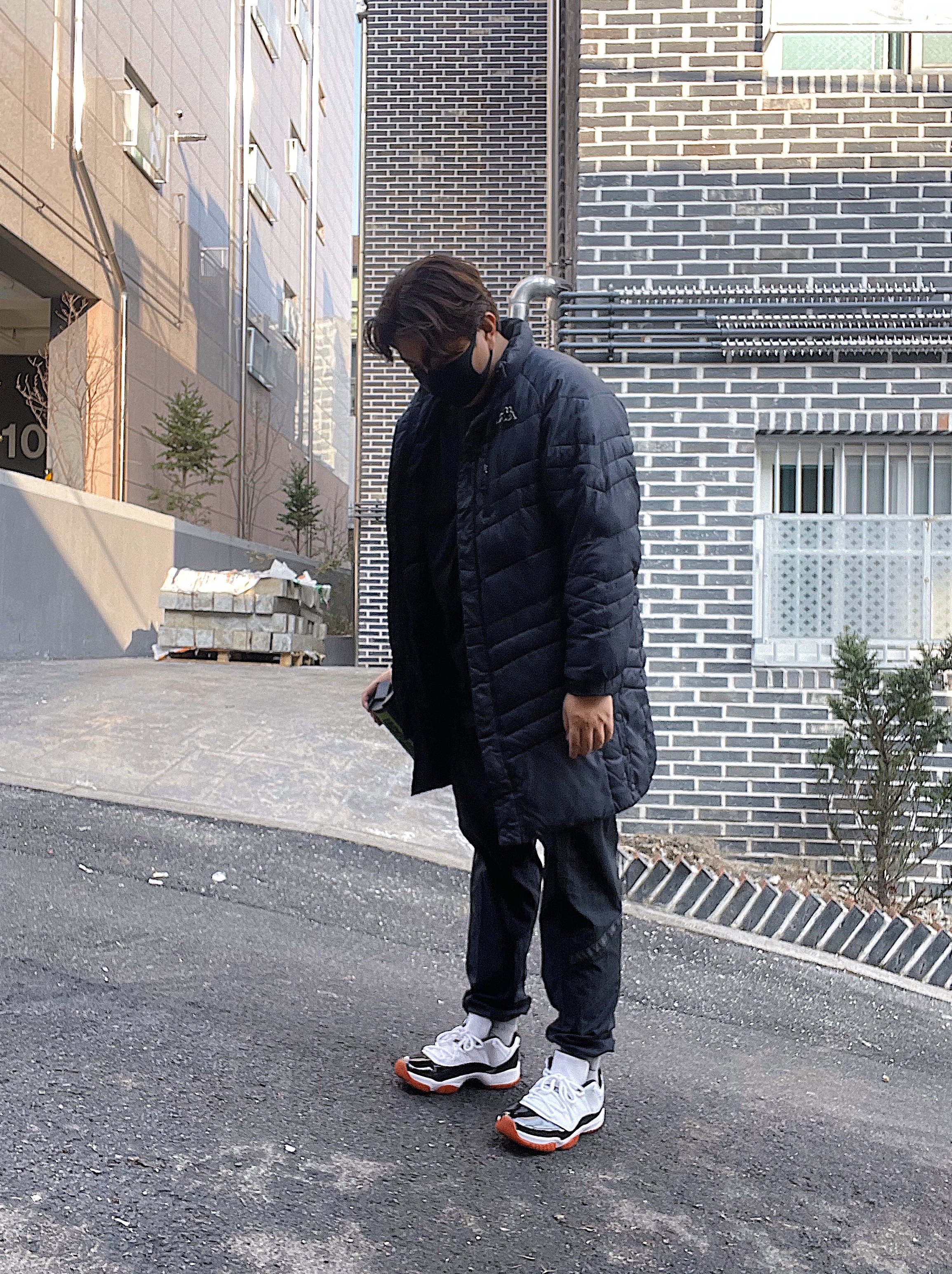 Jordan 11 Retro Low Concord Bred 착용 스타일