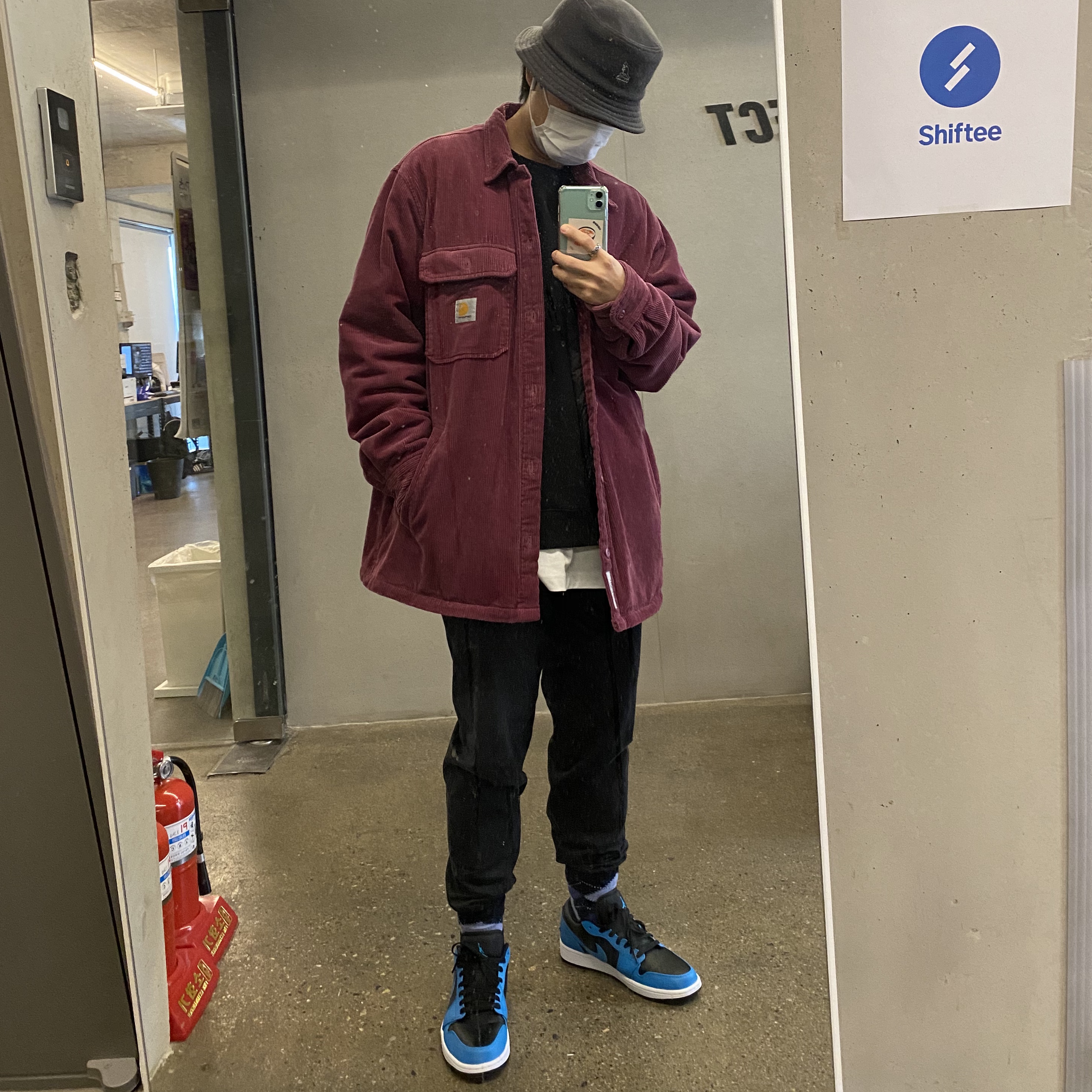 Jordan 1 Low Laser Blue 착용 스타일