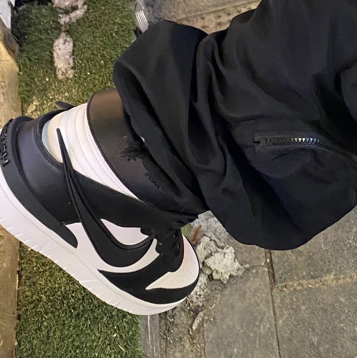 Nike x Ambush Dunk High Black 착용 스타일 - 2