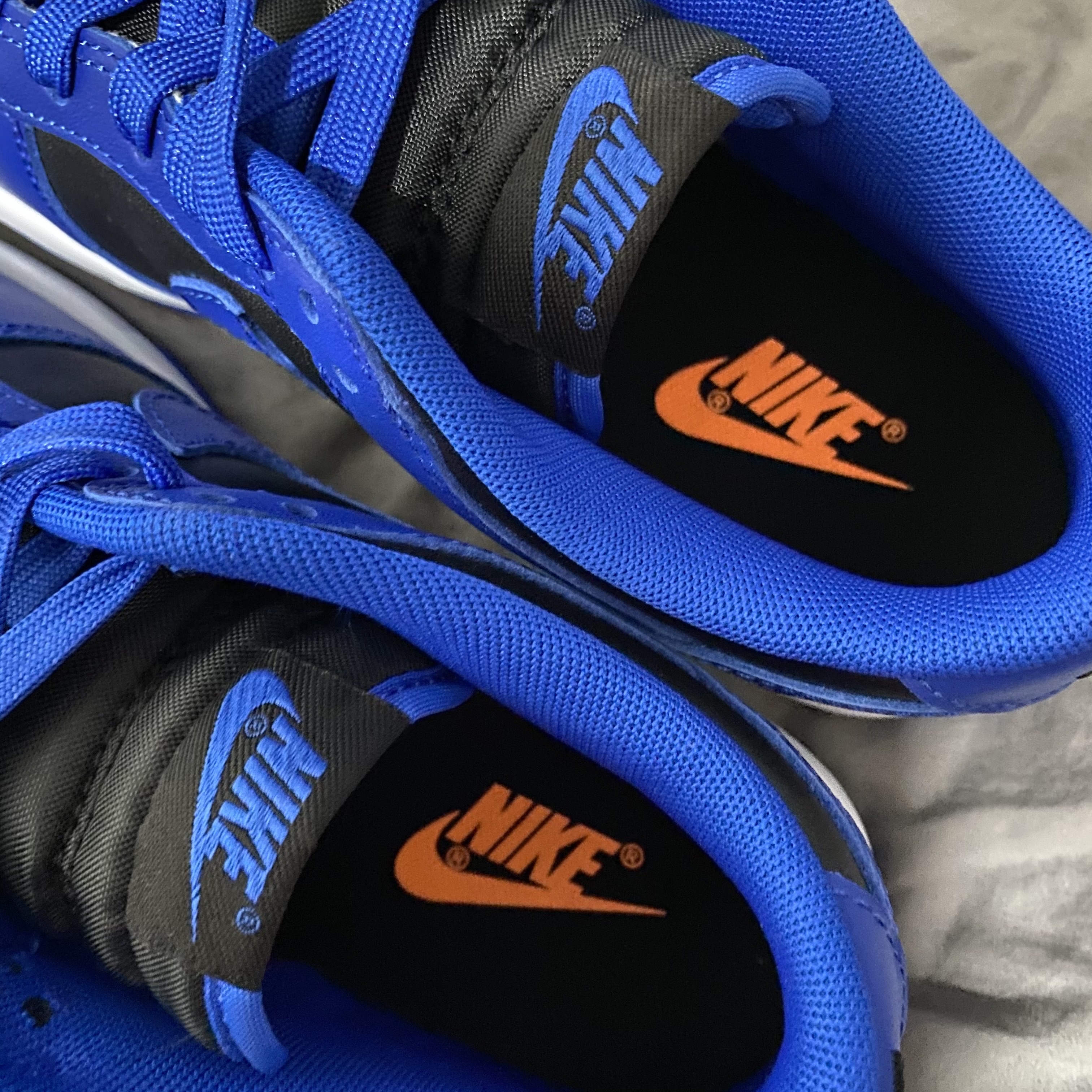 Nike Dunk Low Retro Hyper Cobalt 착용 스타일