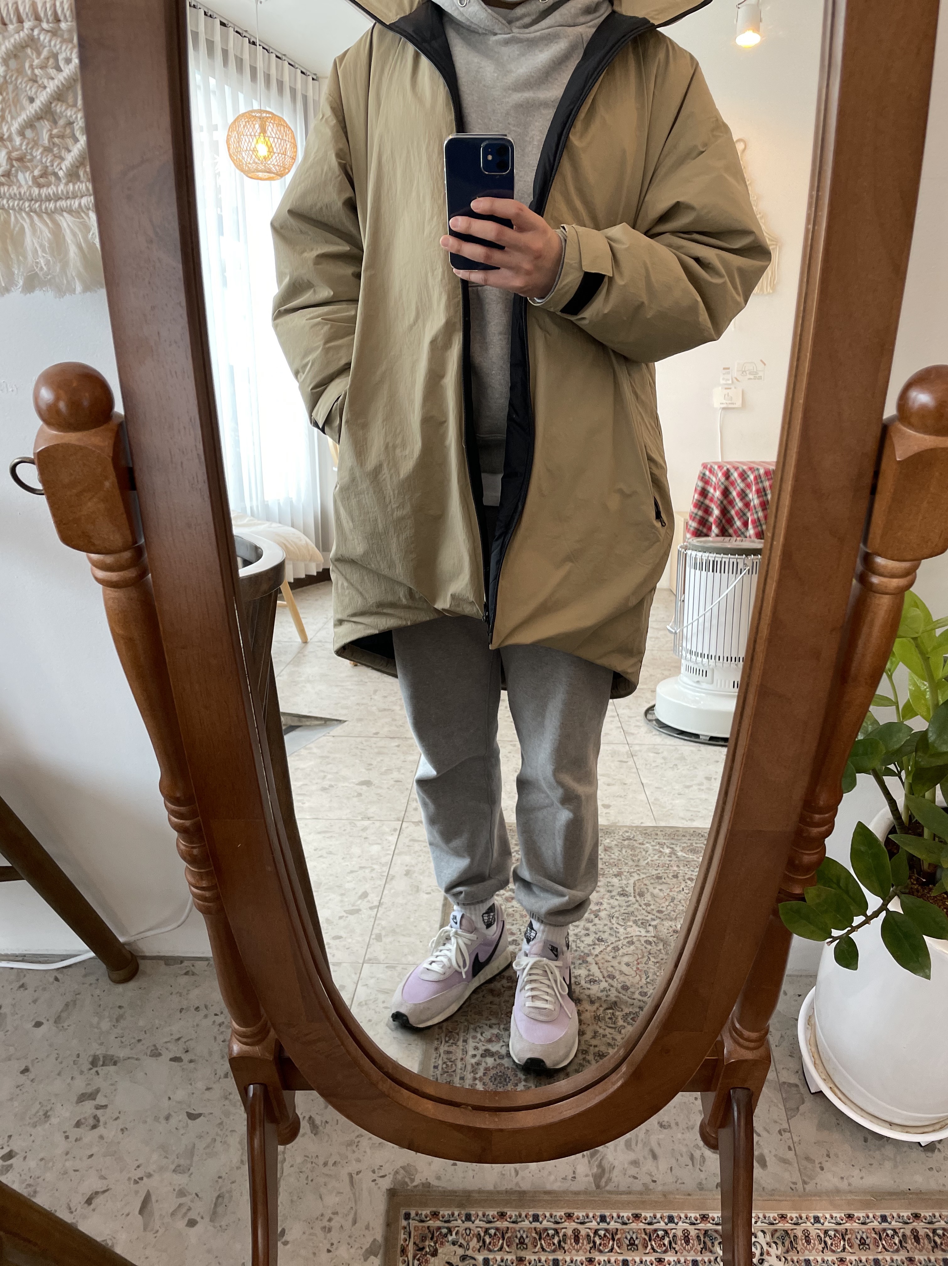 Nike Daybreak SP Lavender Mist 착용 스타일