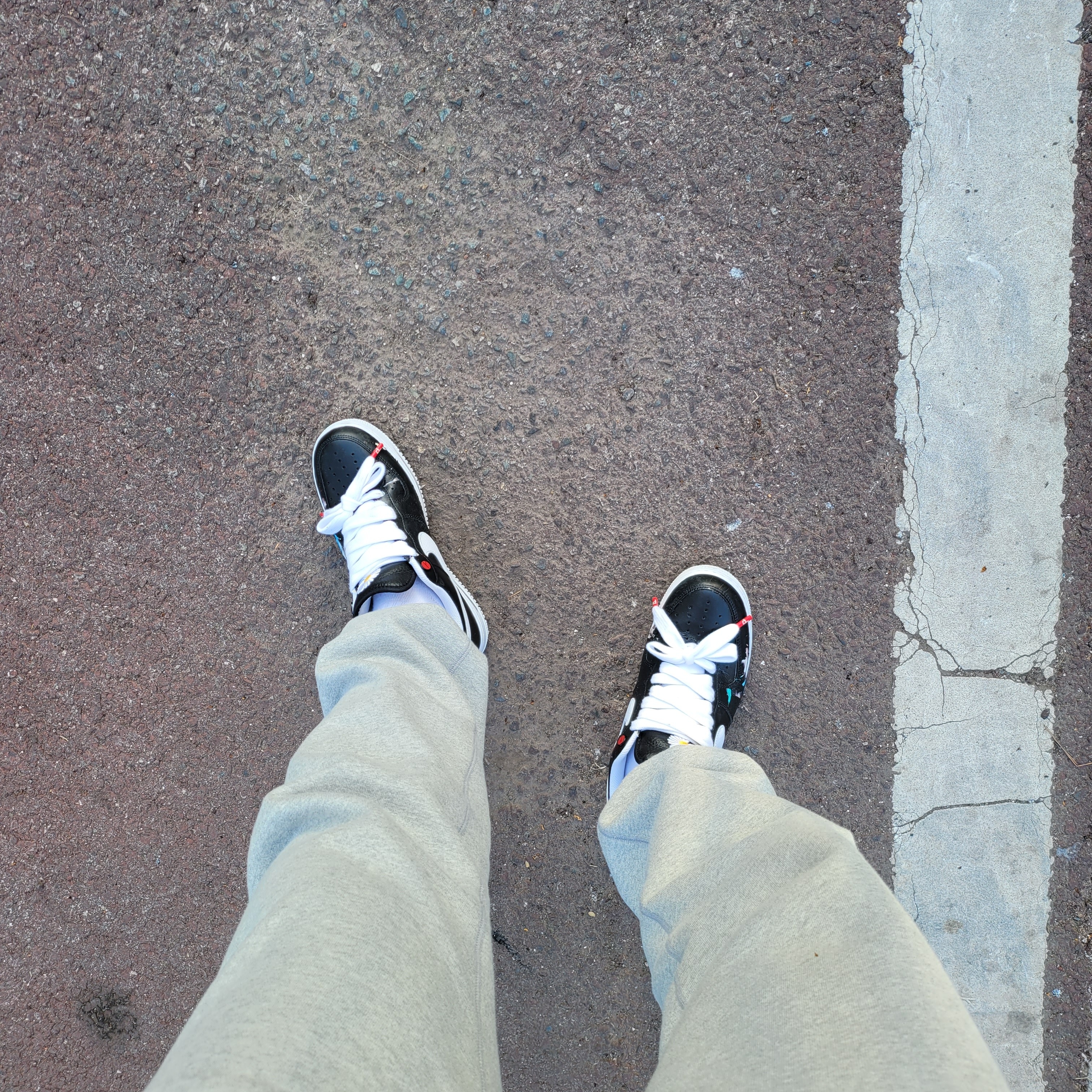 Nike x Peaceminusone Air Force 1 Low Para-Noise 착용 스타일 - 1