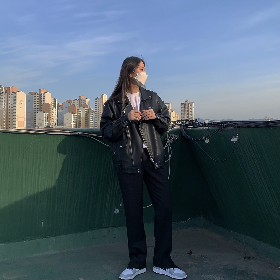 (GS) Jordan 1 Low Light Smoke Grey 착용 스타일