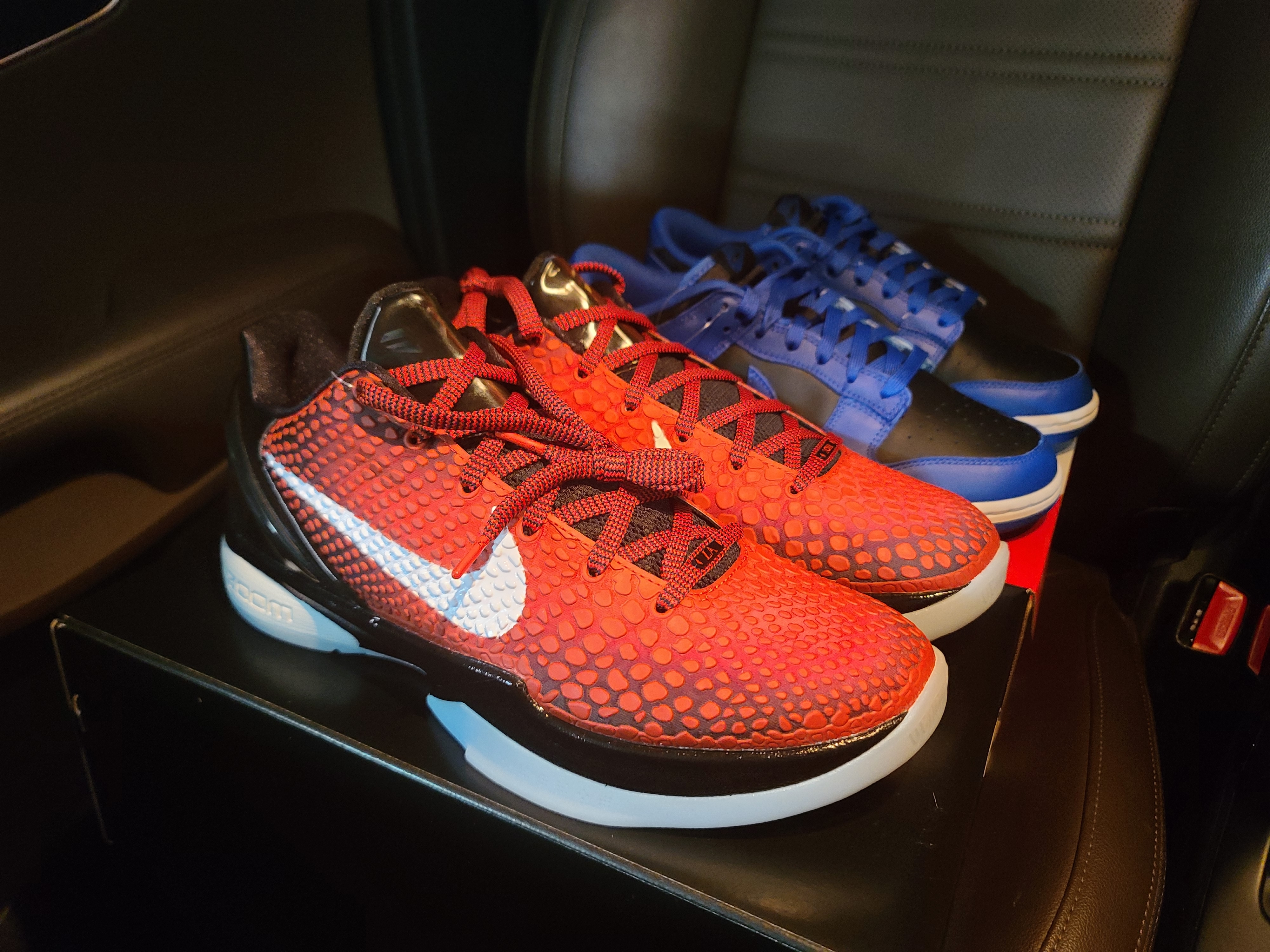 Nike Kobe 6 Protro All-Star, Nike Dunk Low Retro Hyper Cobalt 착용 스타일 - 3