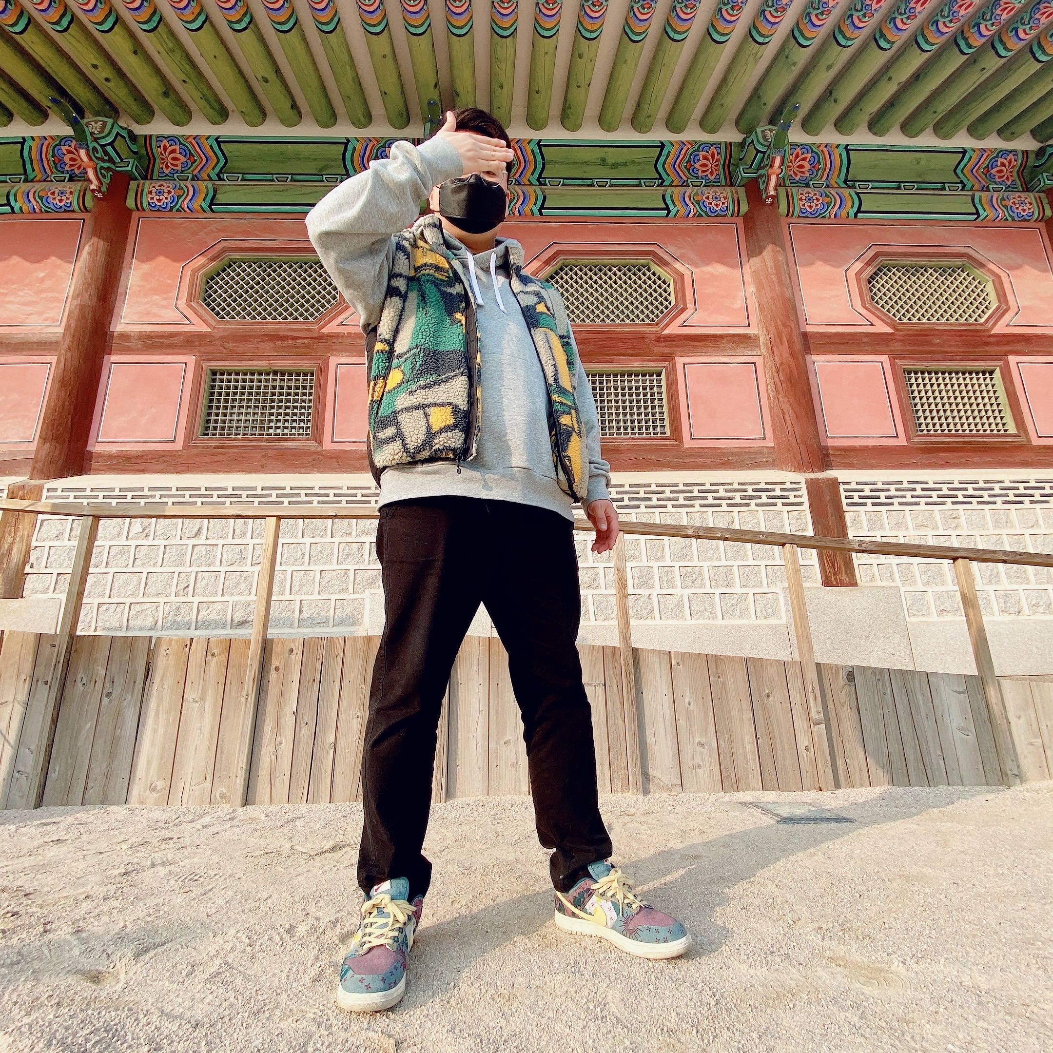 Nike Dunk Low SP Community Garden 착용 스타일