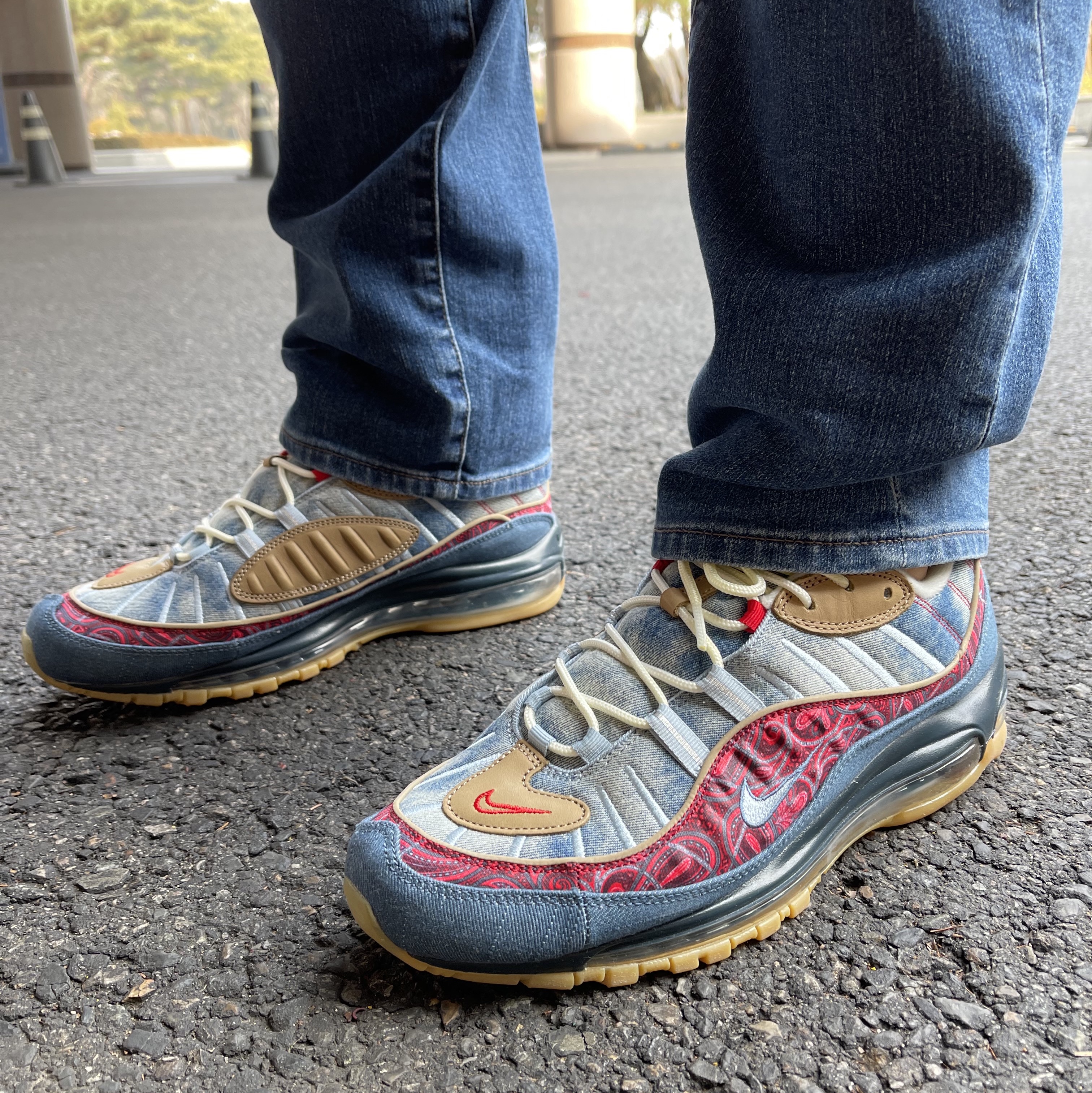 Nike Air Max 98 Wild West 착용 스타일 - 4