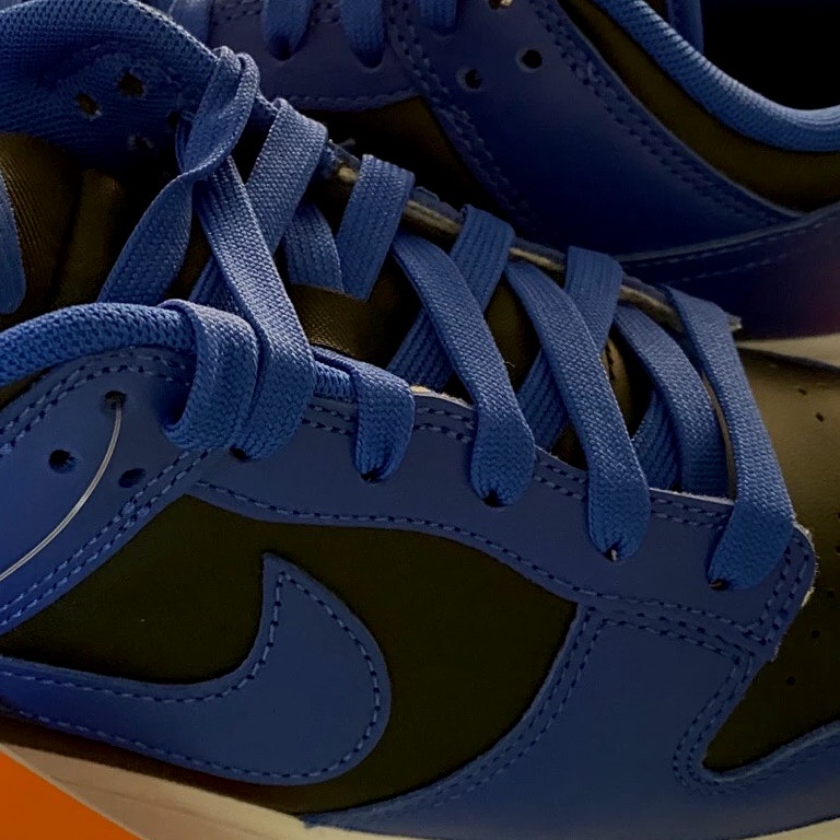 Nike Dunk Low Retro Hyper Cobalt 착용 스타일