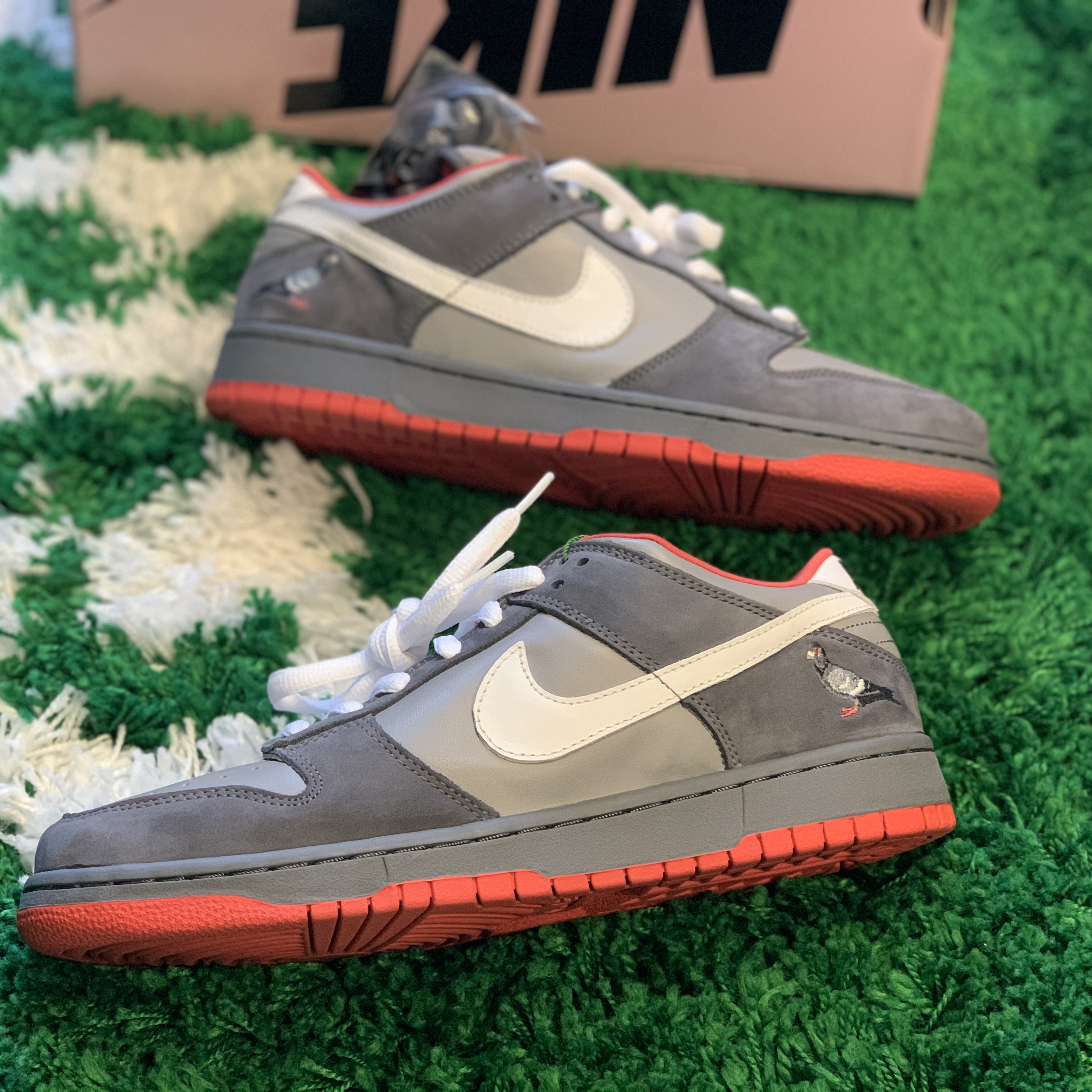 Nike x Staple Dunk SB Low NYC Pigeon 착용 스타일 - 1
