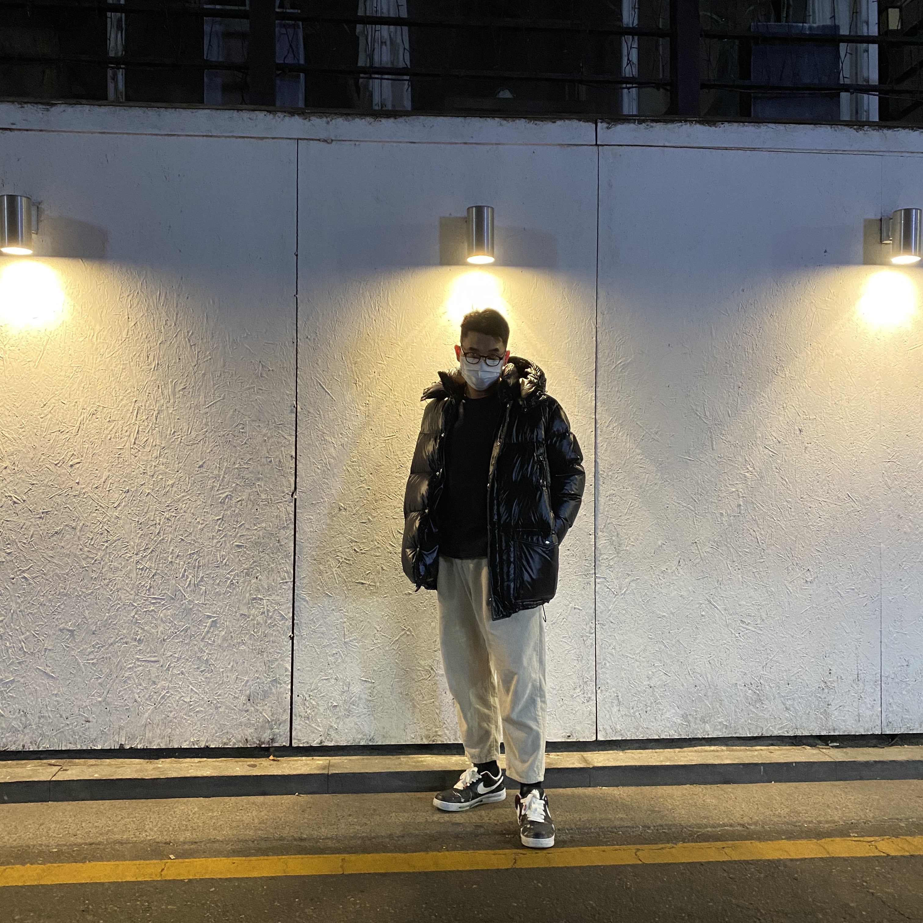 Nike x Peaceminusone Air Force 1 Low Para-Noise 착용 스타일 - 2
