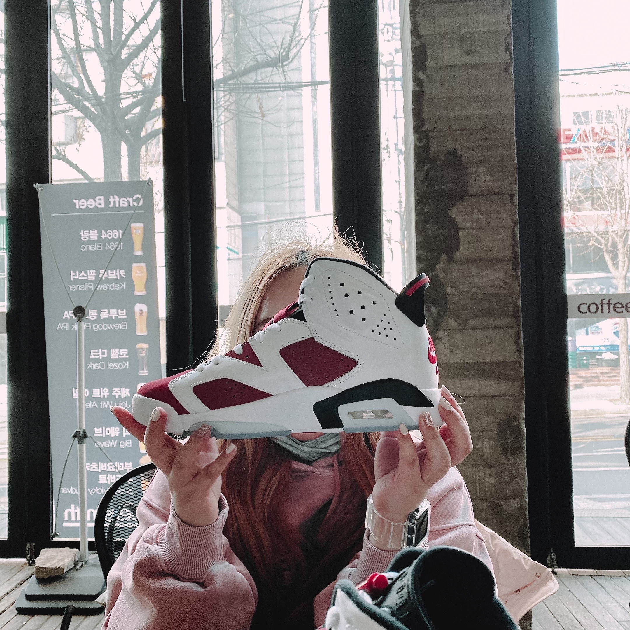 Jordan 6 Retro Carmine 2021 착용 스타일