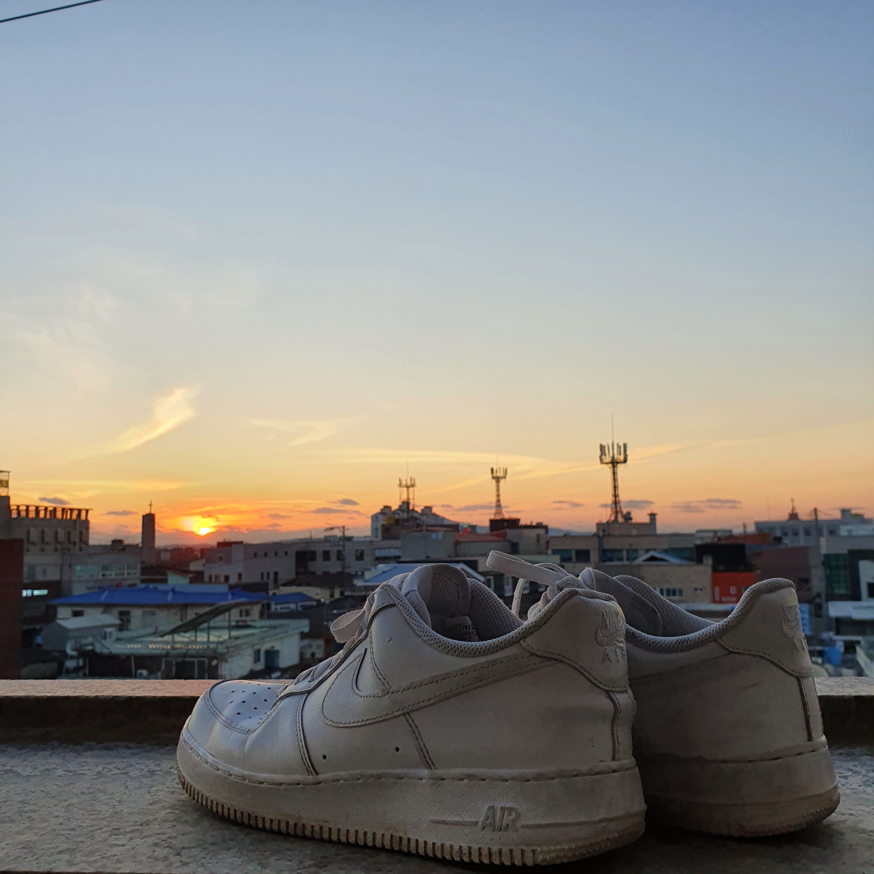 Nike Air Force 1 '07 Low White 착용 스타일