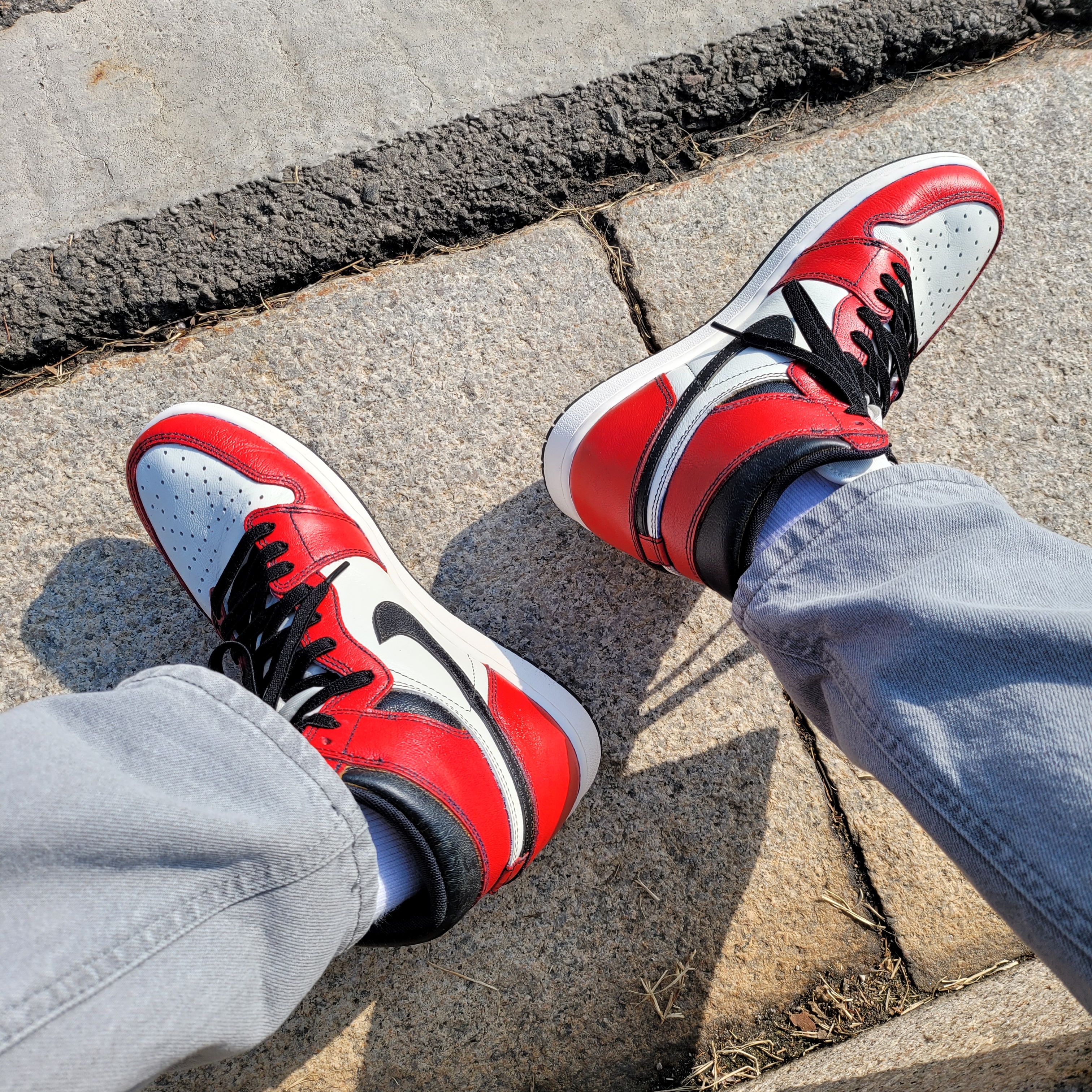 Jordan 1 Retro High OG Defiant SB LA to Chicago 착용 스타일 - 2