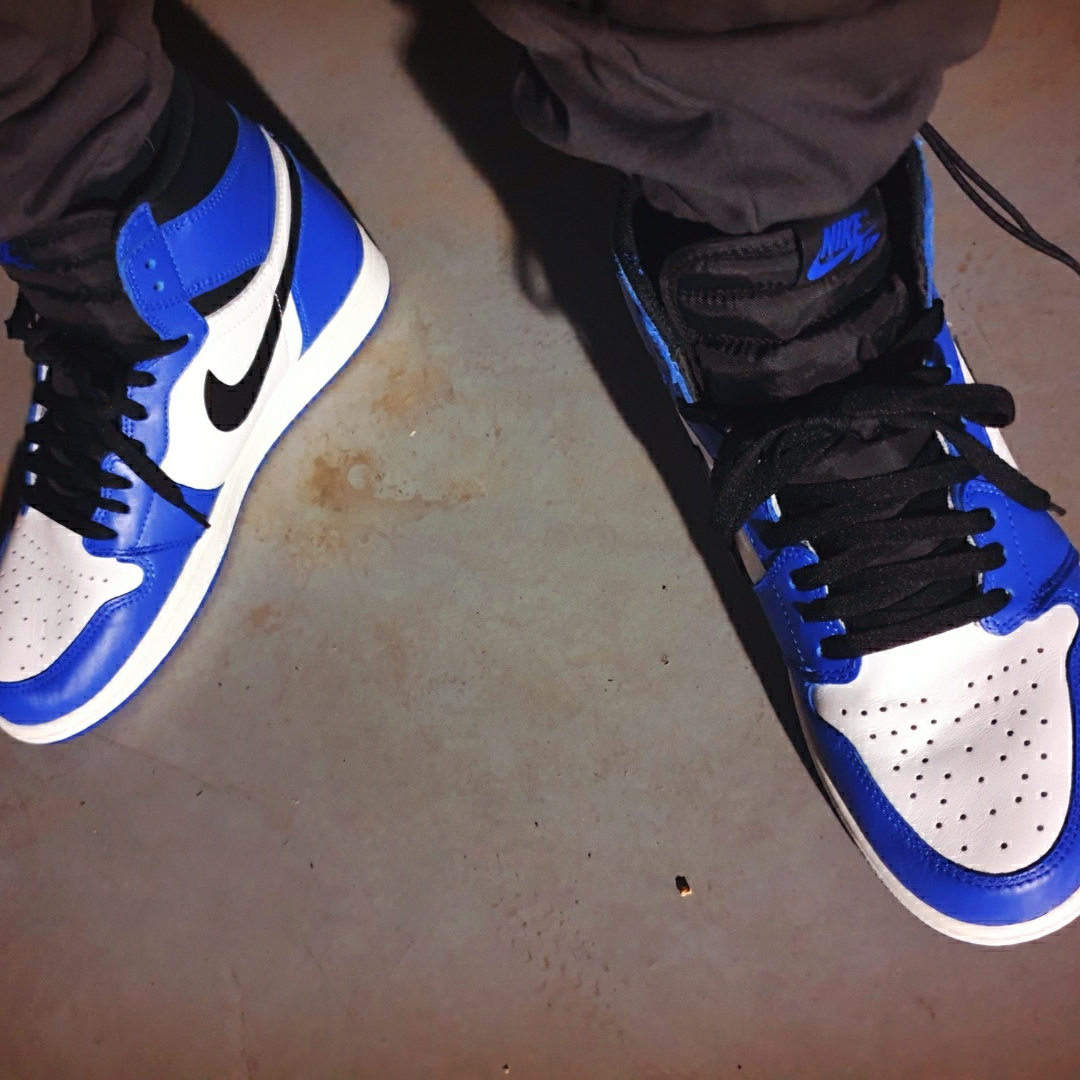 Jordan 1 Retro High Game Royal 착용 스타일 - 4