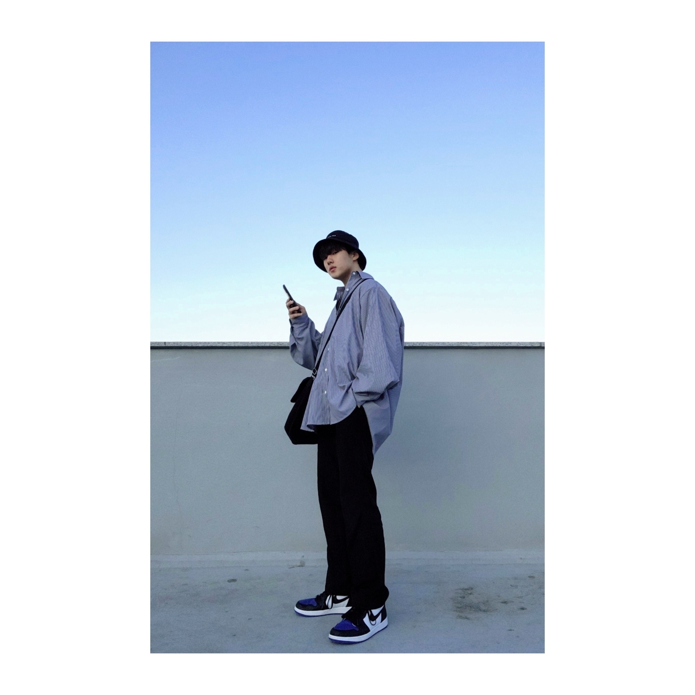 Jordan 1 Retro High OG Royal Toe 착용 스타일