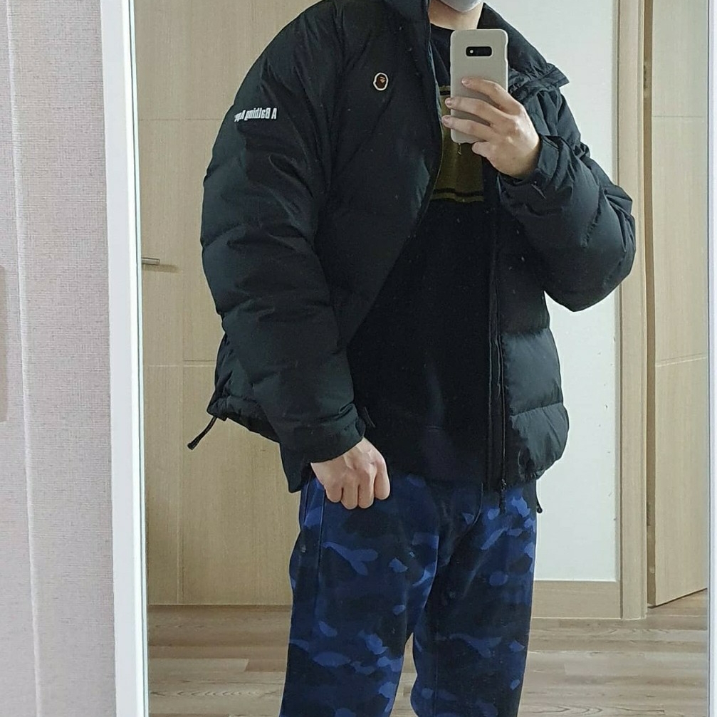 BAPE x Levi's Camo 501 93 Model Blue - Asia Exclusive 착용 스타일 - 2