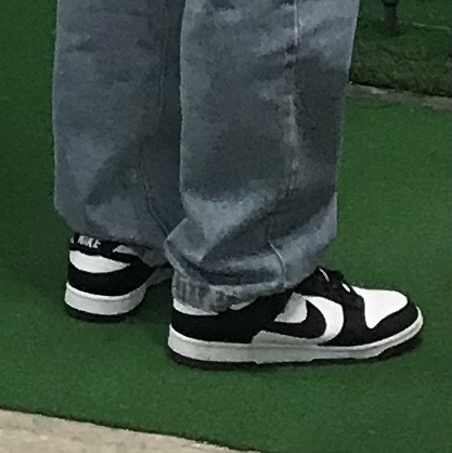 Nike Dunk Low Retro Black 착용 스타일