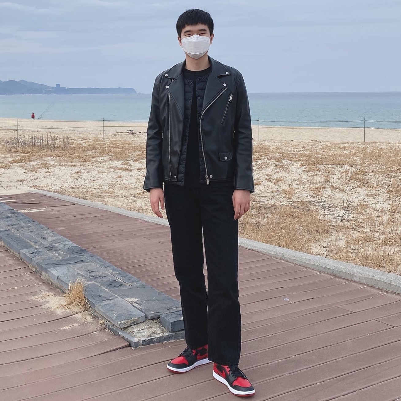 Jordan 1 Mid Bred Banned 2020 착용 스타일 - 2