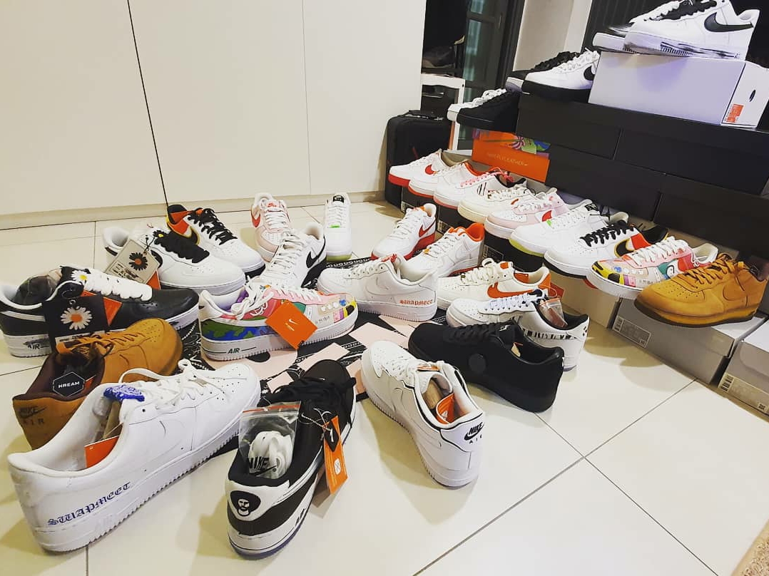 Nike x Peaceminusone Air Force 1 Low Para-Noise, Nike x Peaceminusone Air Force 1 Low Para-Noise 2.0 착용 스타일 - 1