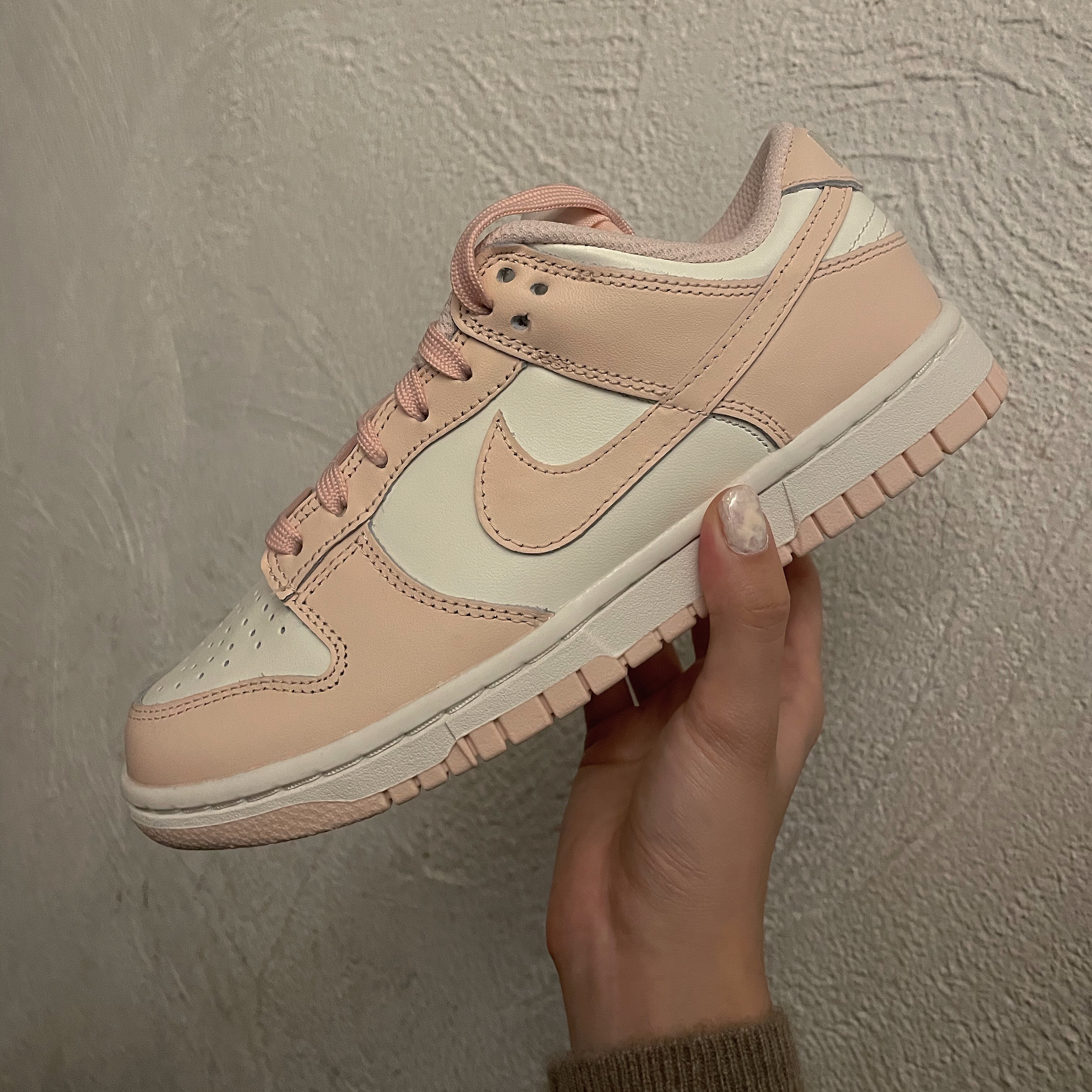 (W) Nike Dunk Low Orange Pearl 착용 스타일