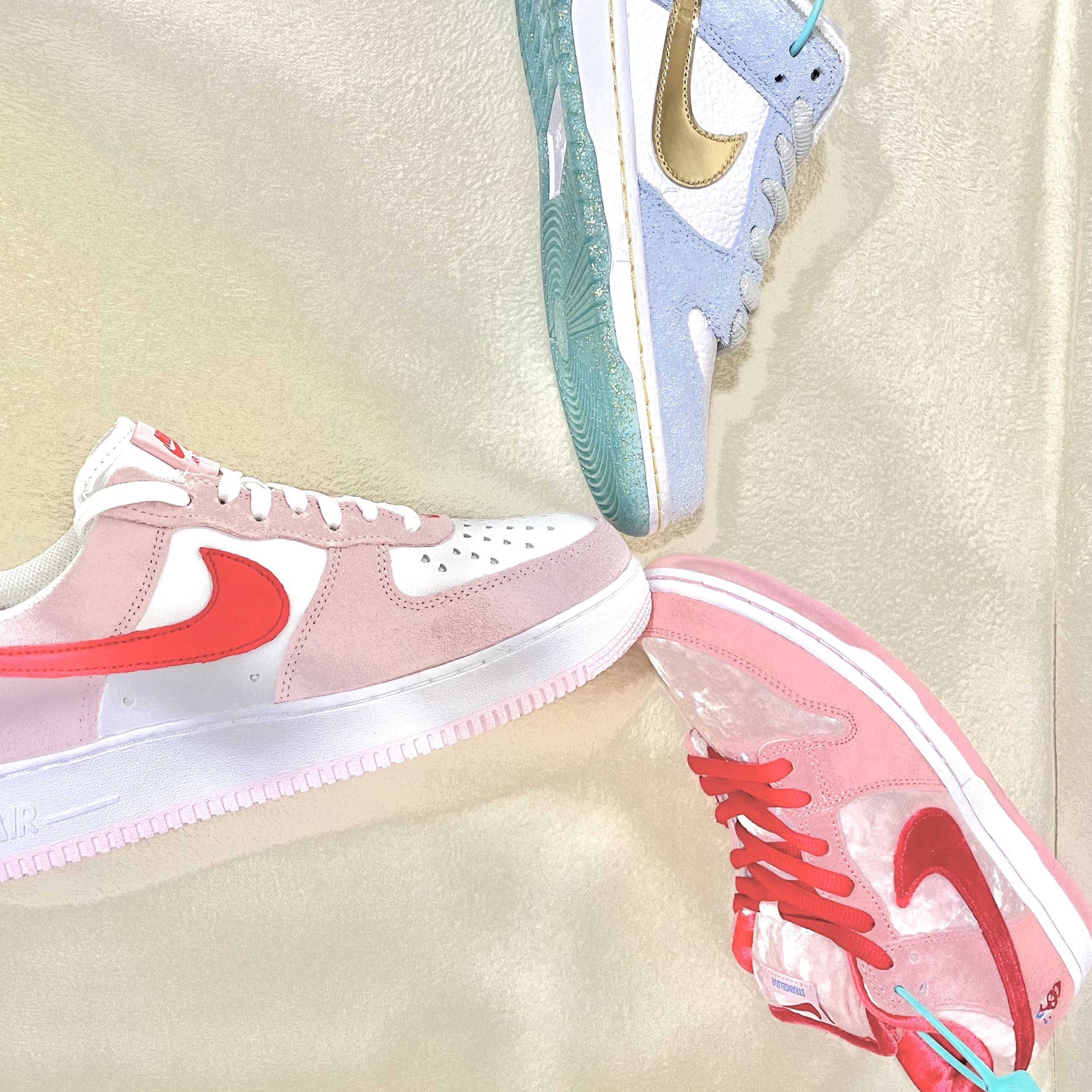 Nike x StrangeLove SB Dunk Low Pink (Regular Box), Nike x Sean Cliver SB Dunk Low Holiday Special 착용 스타일 - 3
